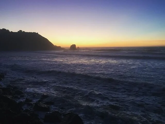 Made it just in time to catch the end of the sunset! 😎 #pacifica #sunset
