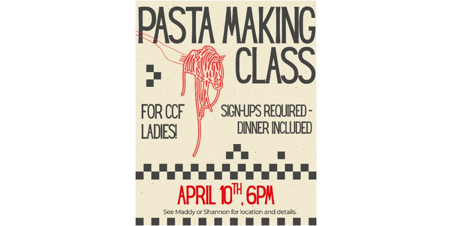 PASTA MAKING CLASS 