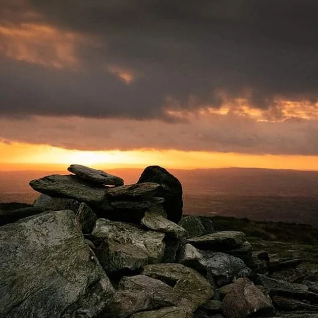 &quot;Sunburn&quot; &copy; Brian McDonald | 2019
Location: Nine Stones, Blackstairs Mountains, Co. Wexford.

Seriously great sunset up the Blackstairs Sunday night. The light was flat at first but one the sun dropped down it cast a sheet like ray wid