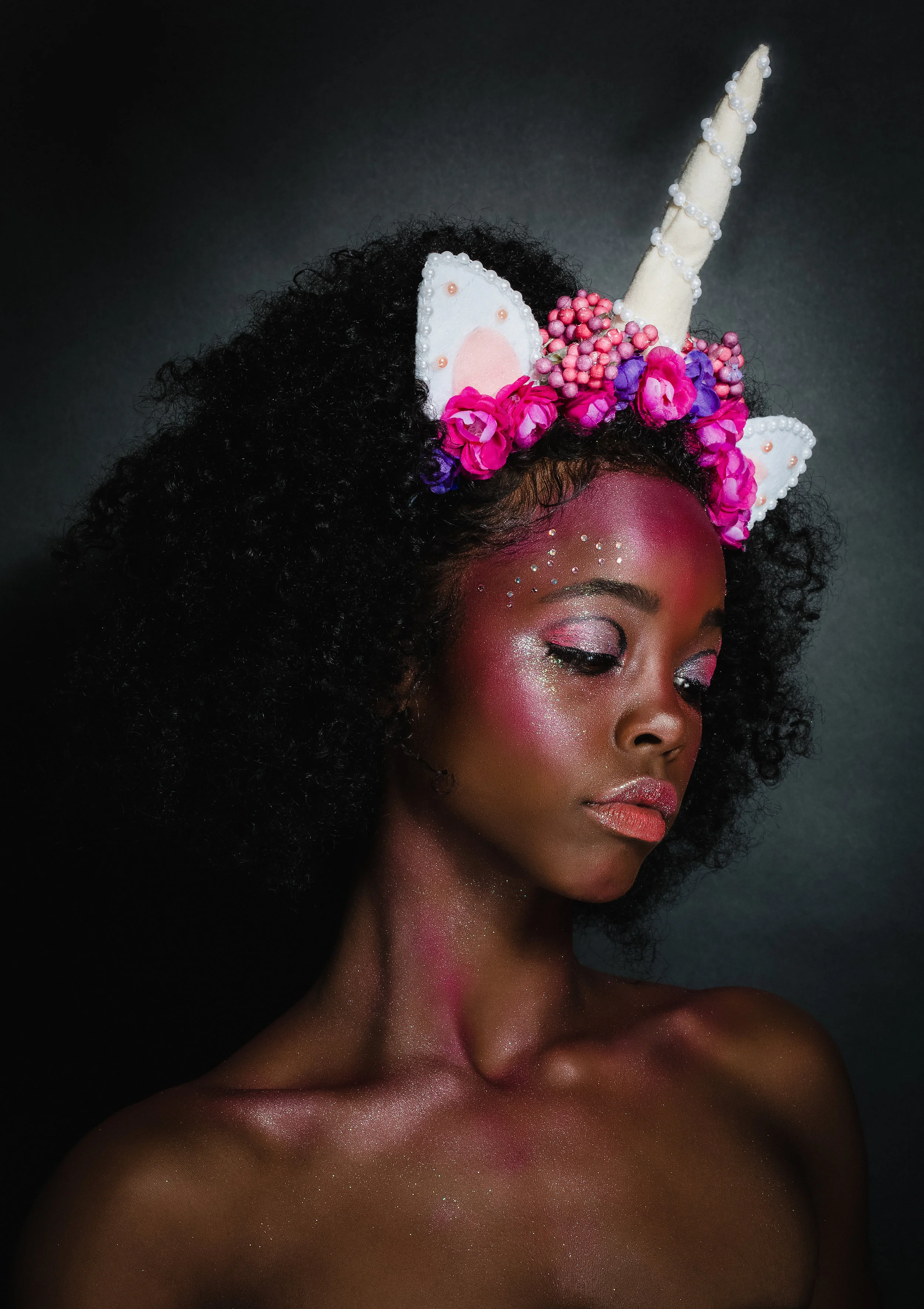 Want to try this look at home? We recommend trying the Anastasia Aurora Glow Kit. This palette is sure to give you all the holographic feels and vibes for this look.