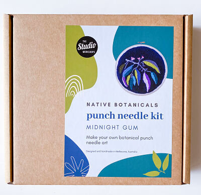 Midnight Gum Punch Needle Kit — The Studio Workshops at Home