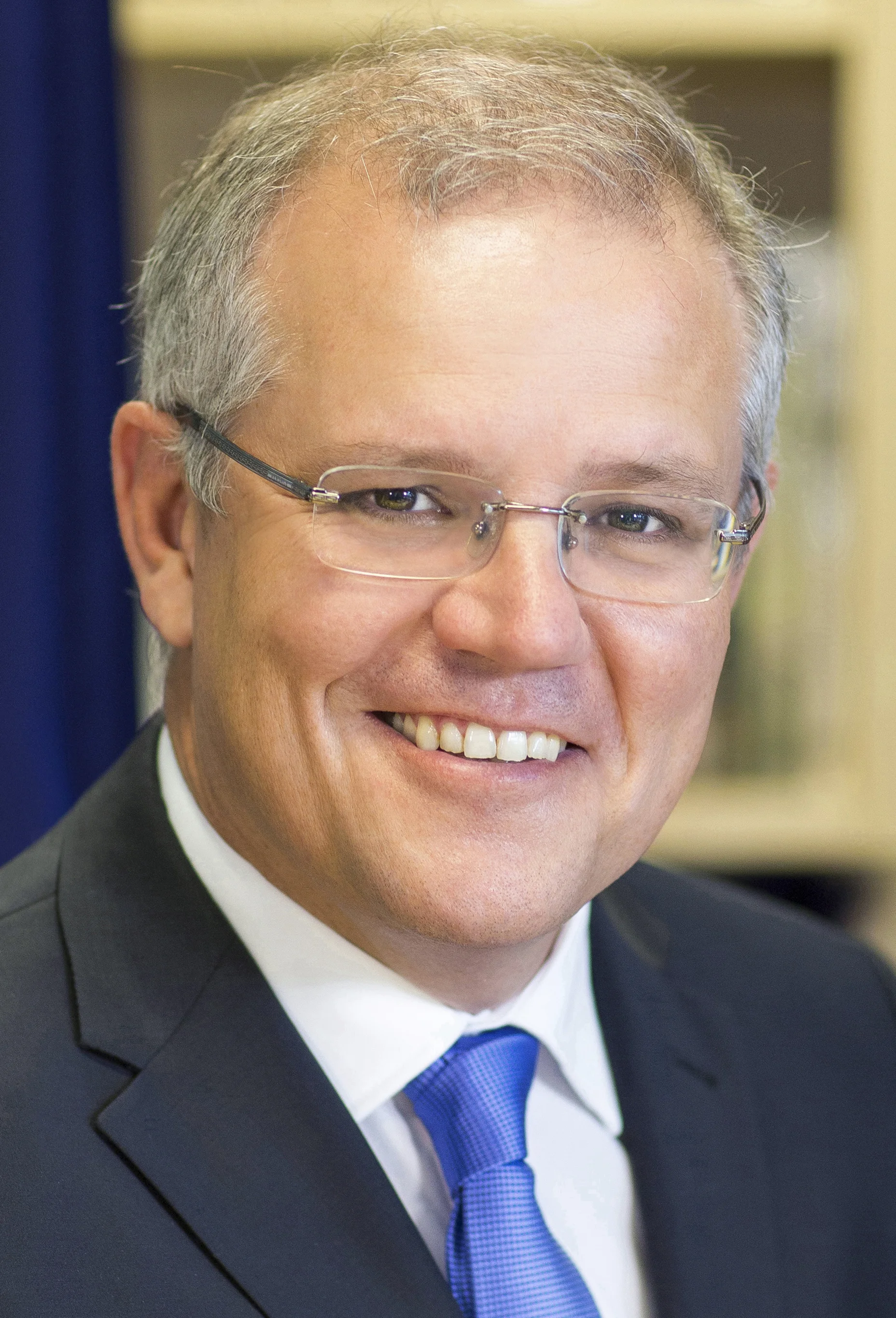 Idiot-in-chief Scott Morrison; credit: Wikimedia
