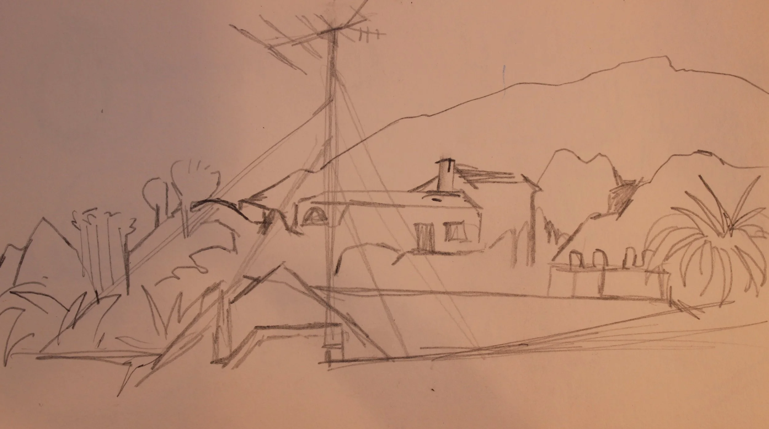 Sketchbook: LA Landscape 