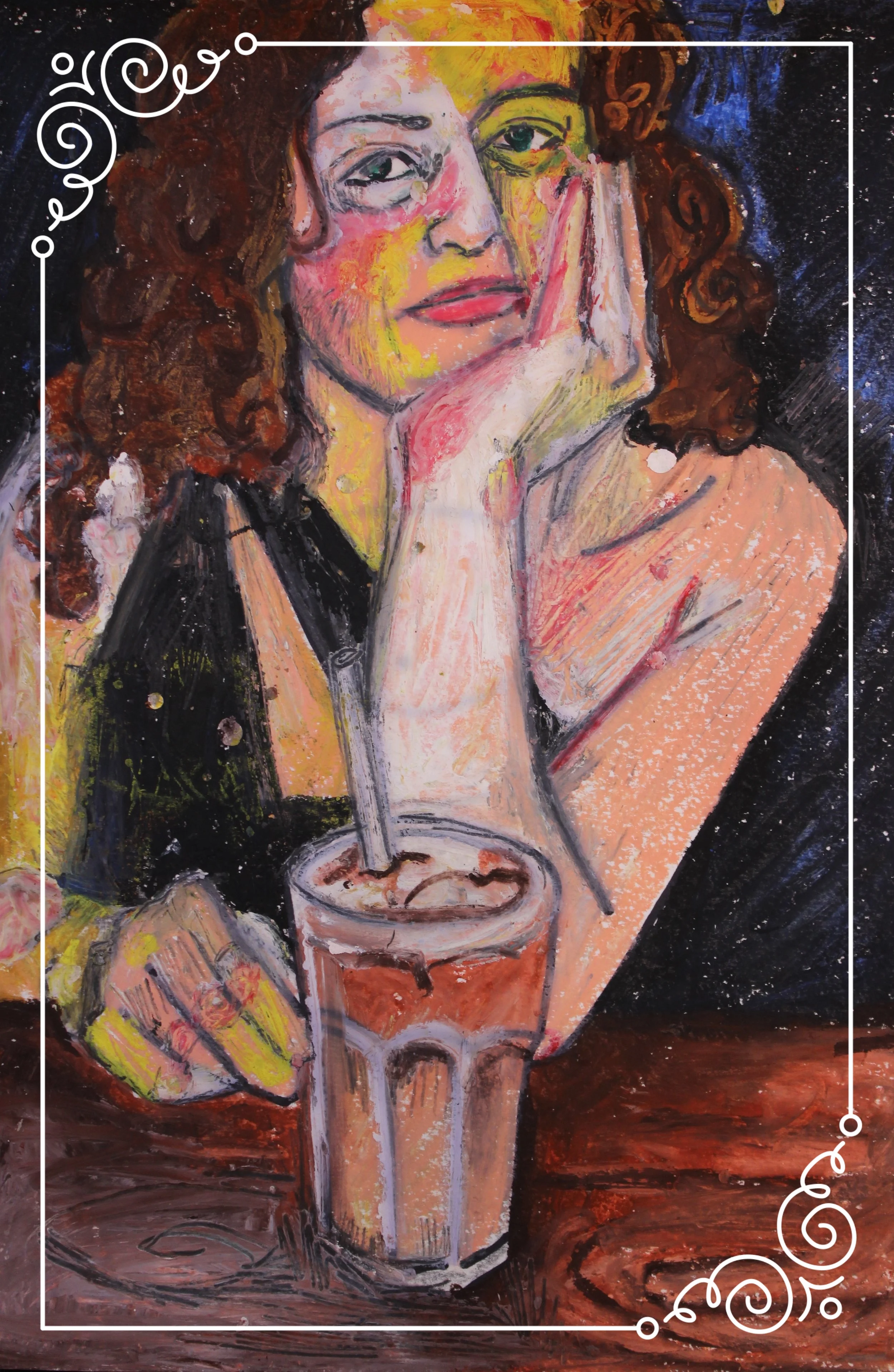 Sketchbook: Arielle au late 