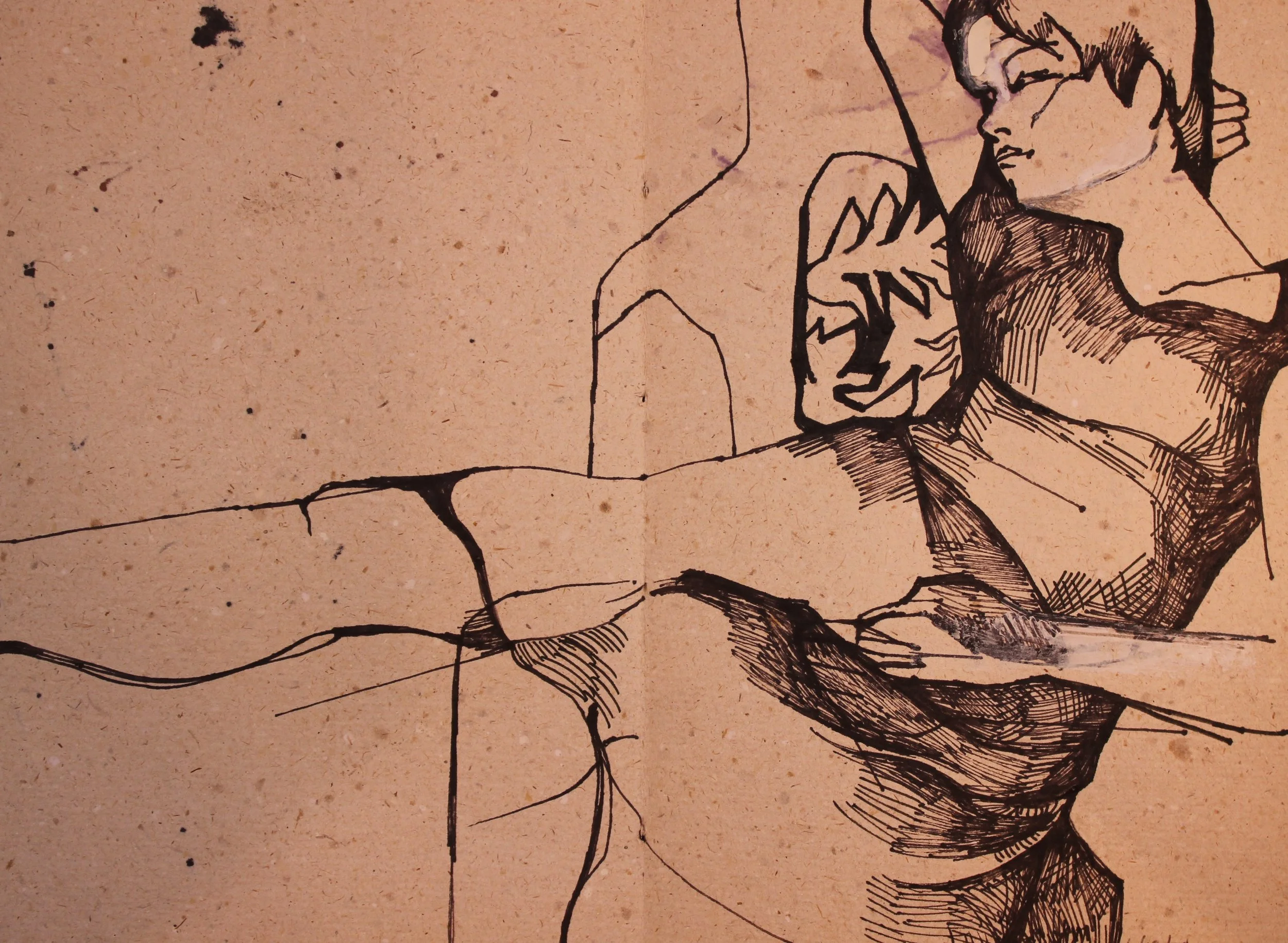 Sketchbook: Lizzie loungey