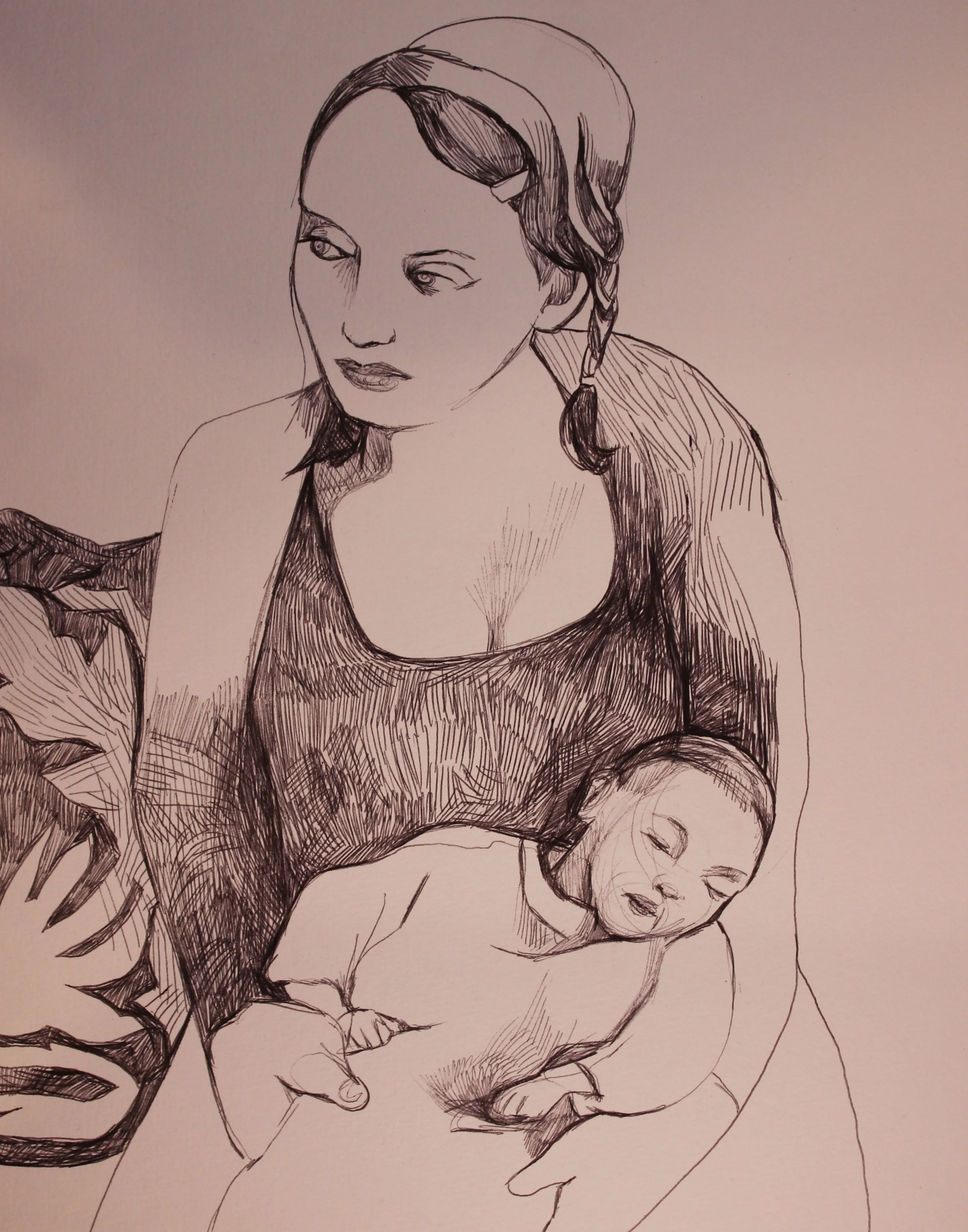 Sketchbook: Carie with Nolan