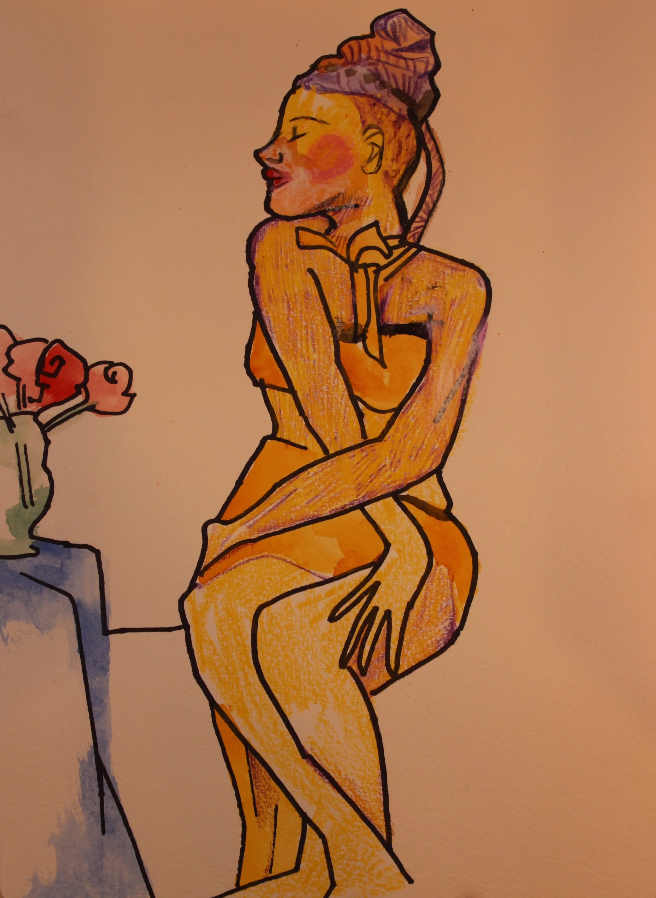 Life Drawing: Jasmine 