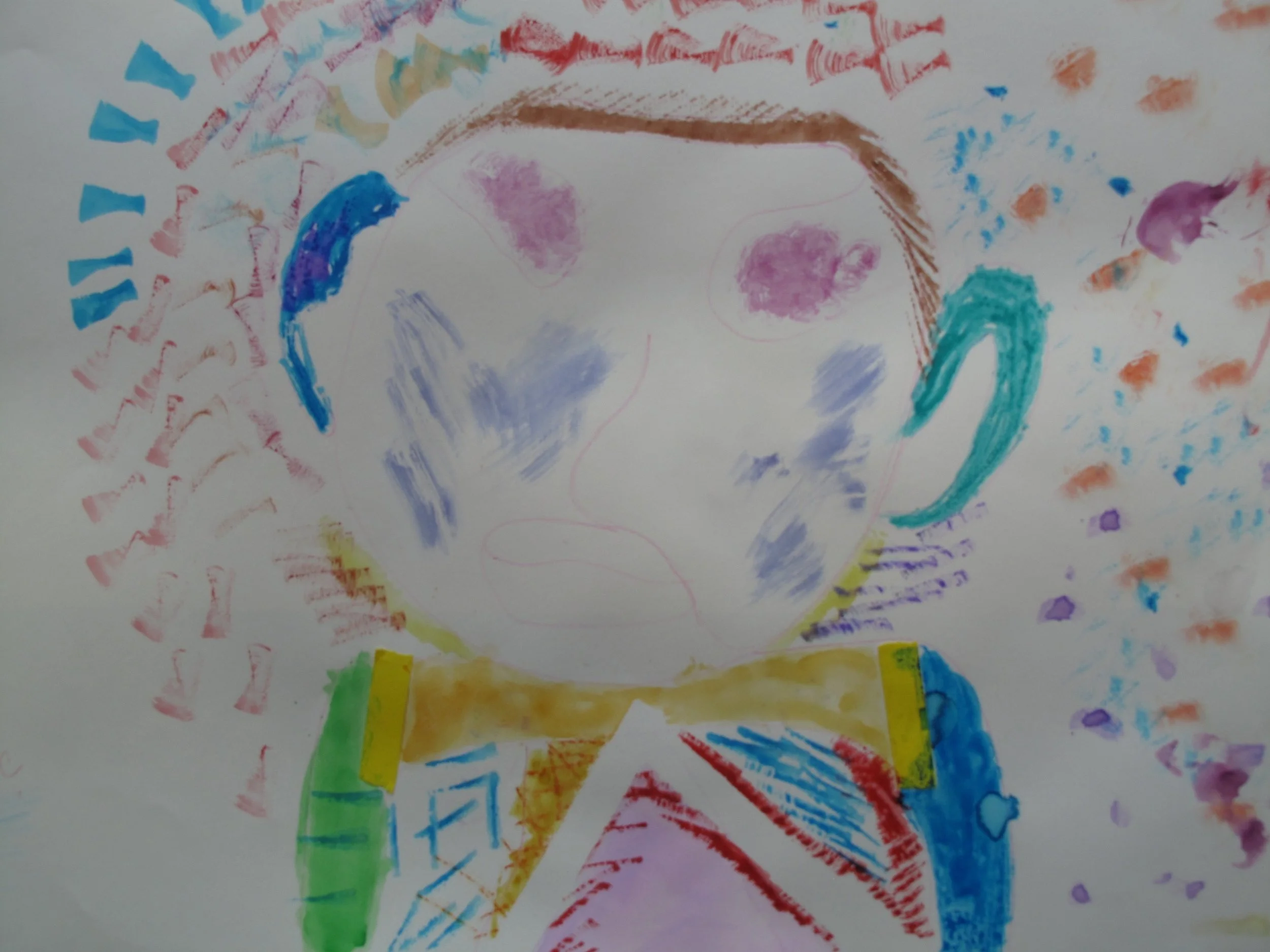 Shameeka's portrait reminded us of a Mayan Goddess.