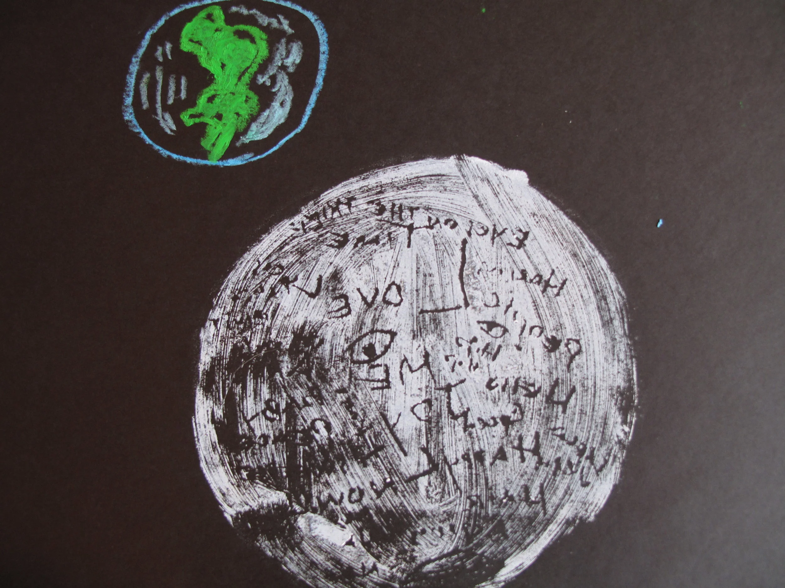 Effie's portrait of "The World"