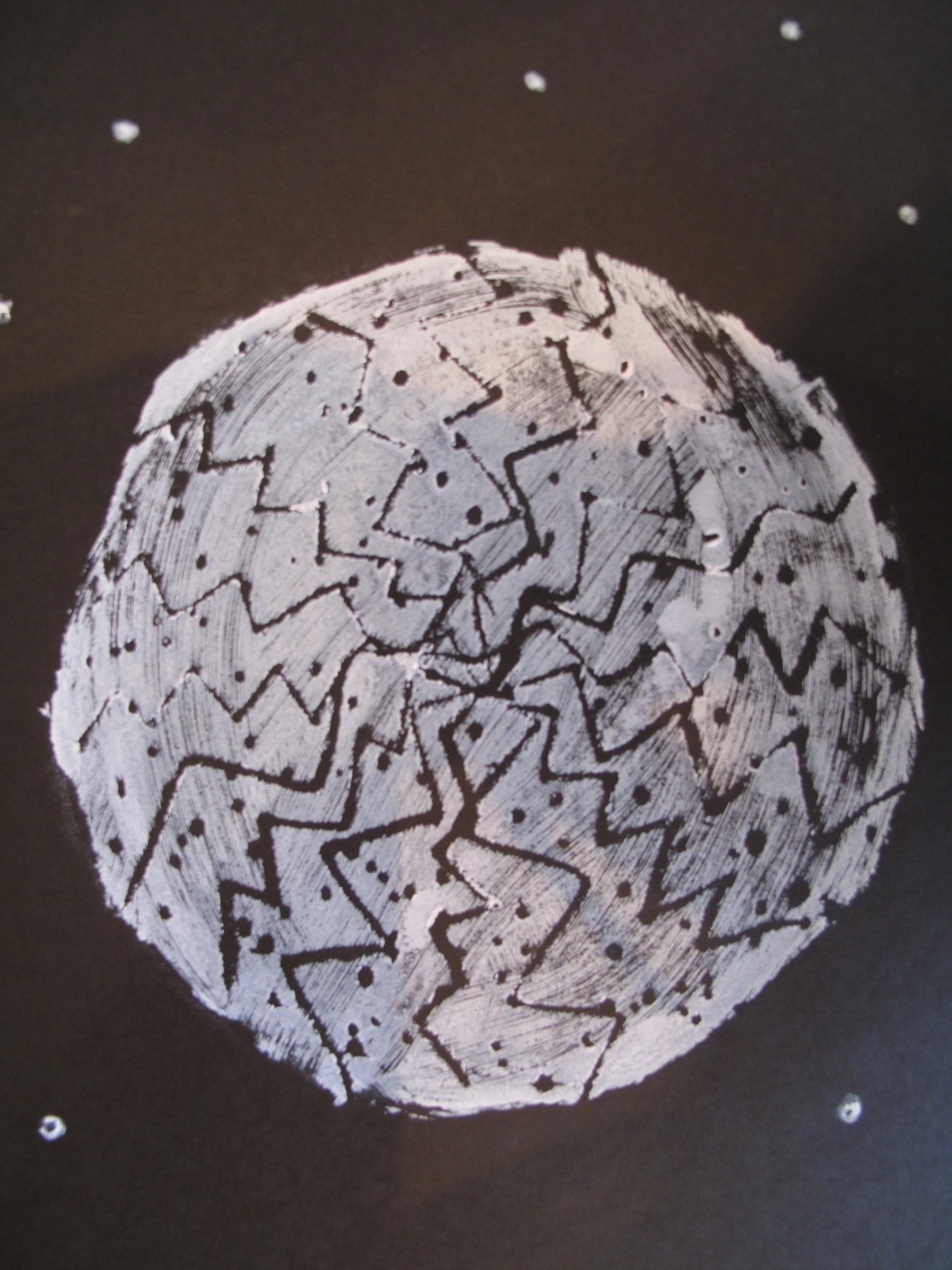 Lauren's portrait of "The Planet"