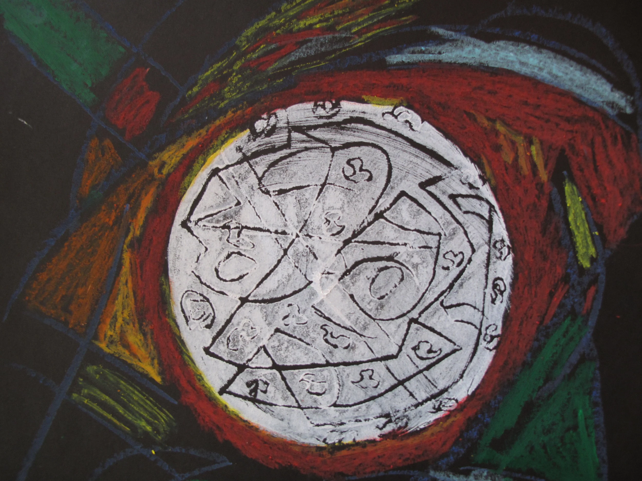 Norma's abstract portrait.