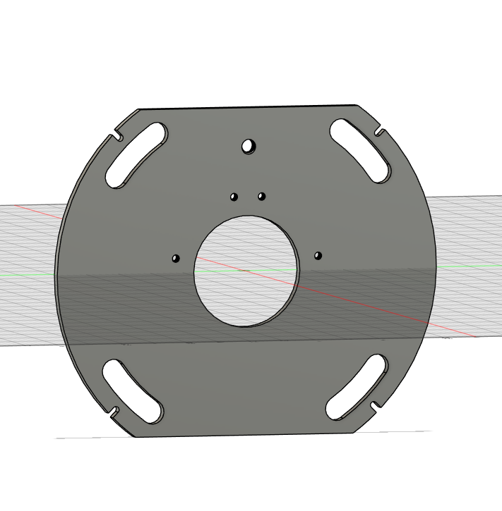 Crank trigger mounting plate