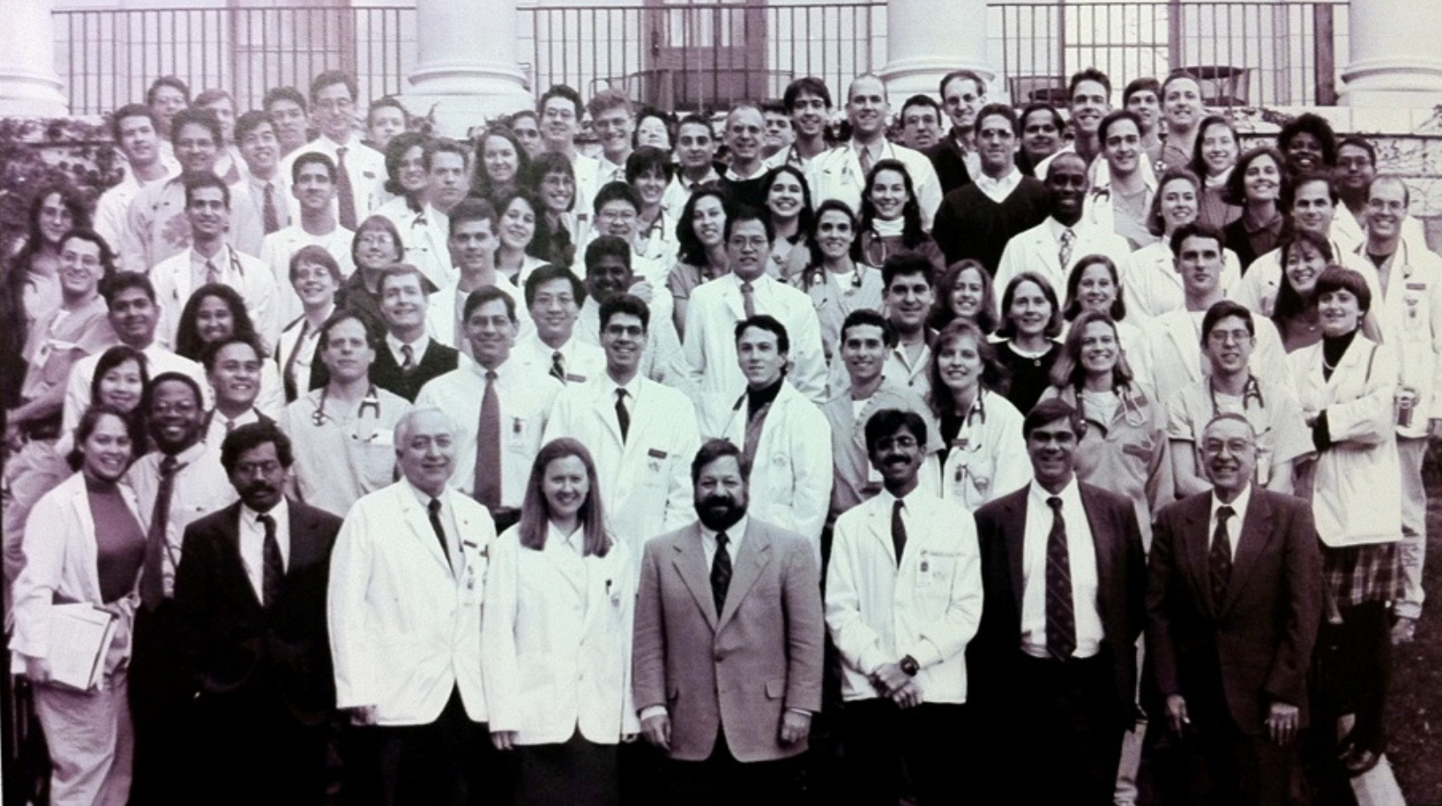 Daniel Kraft and fellow Internal Medicine residents at the Massachusetts General Hospital