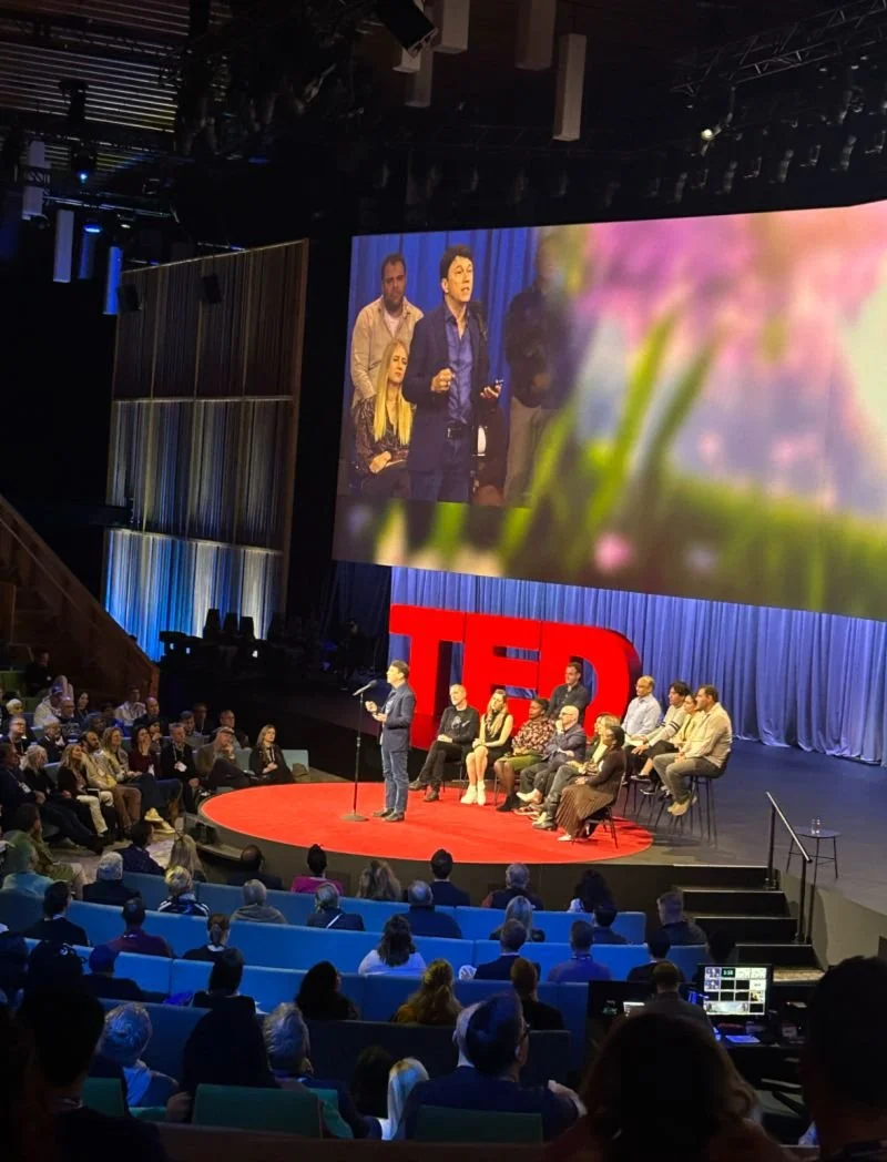 Daniel spoke from the TED 2024 Stage on AI and human capabilities