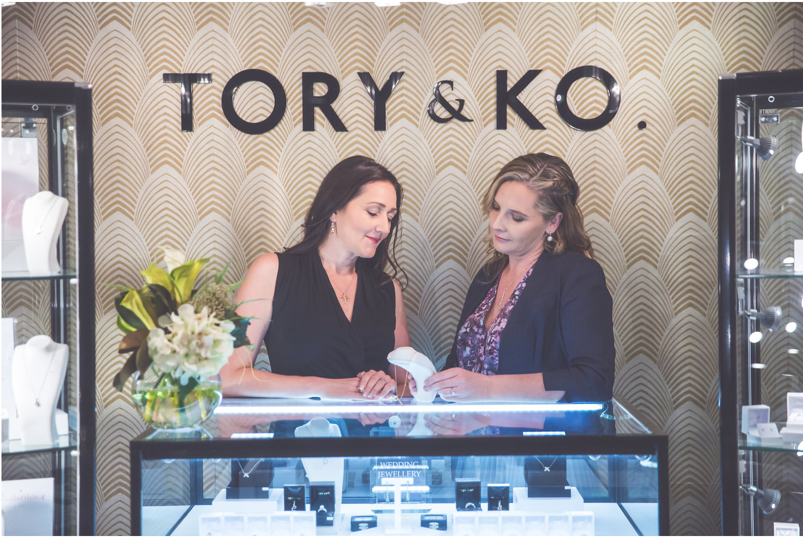 Kirstin O'Brien and Victoria Taylor in their Fine Jewellery Store Ground Floor, Old Bank Arcade.png