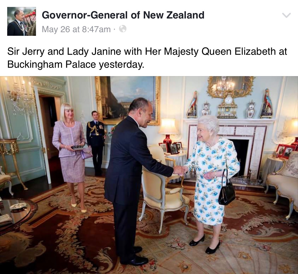 Governor General presenting Her Majesty with the brooch.jpeg