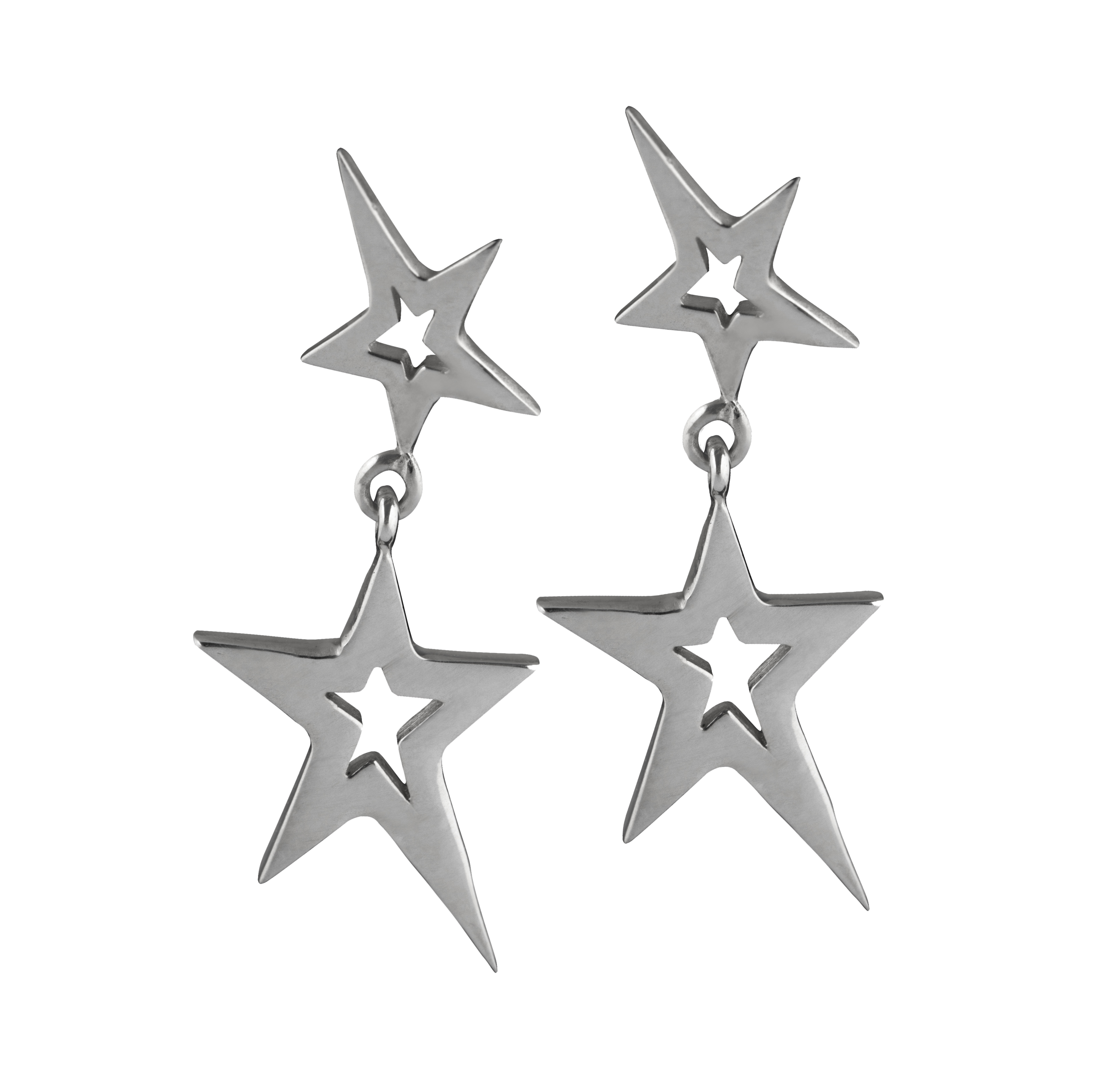 Swinging Star Earrings (Silver).png
