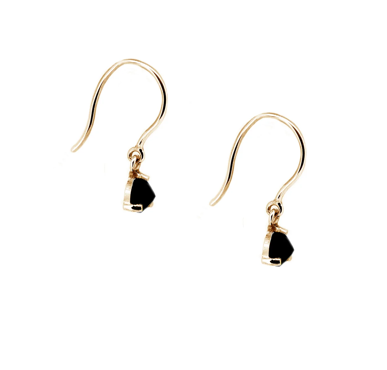 Stella Midnight Sapphire Drop Earrings Gold.jpg