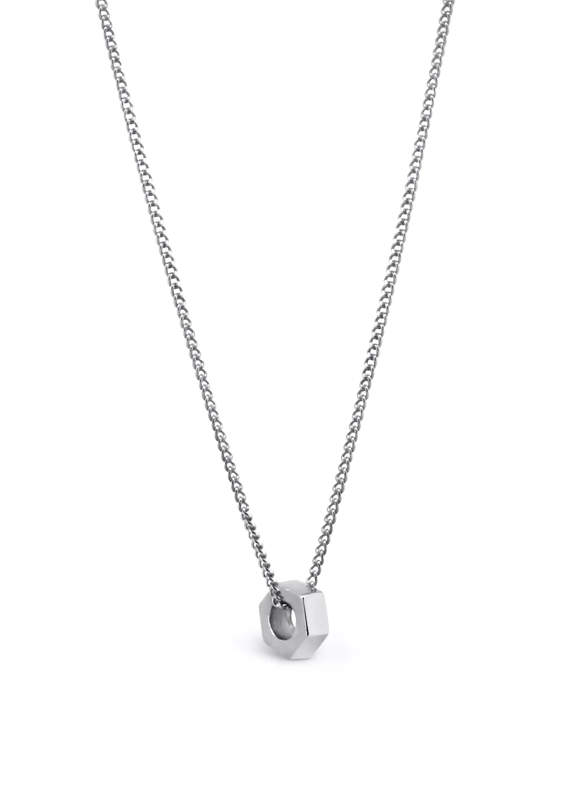 Single Stellation Necklace Silver close up.jpg