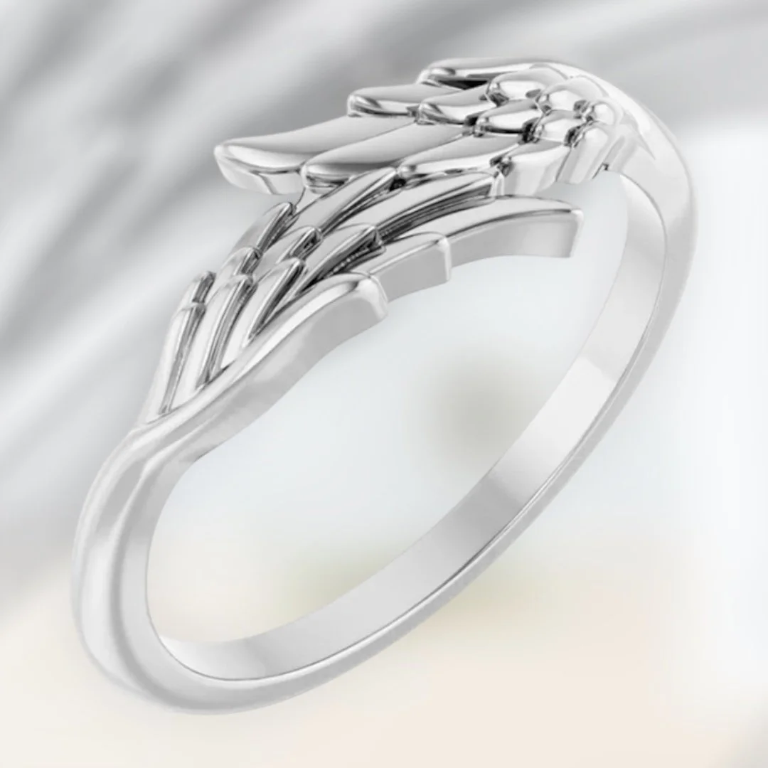 Wings Of Desire Sterling Silver Ring