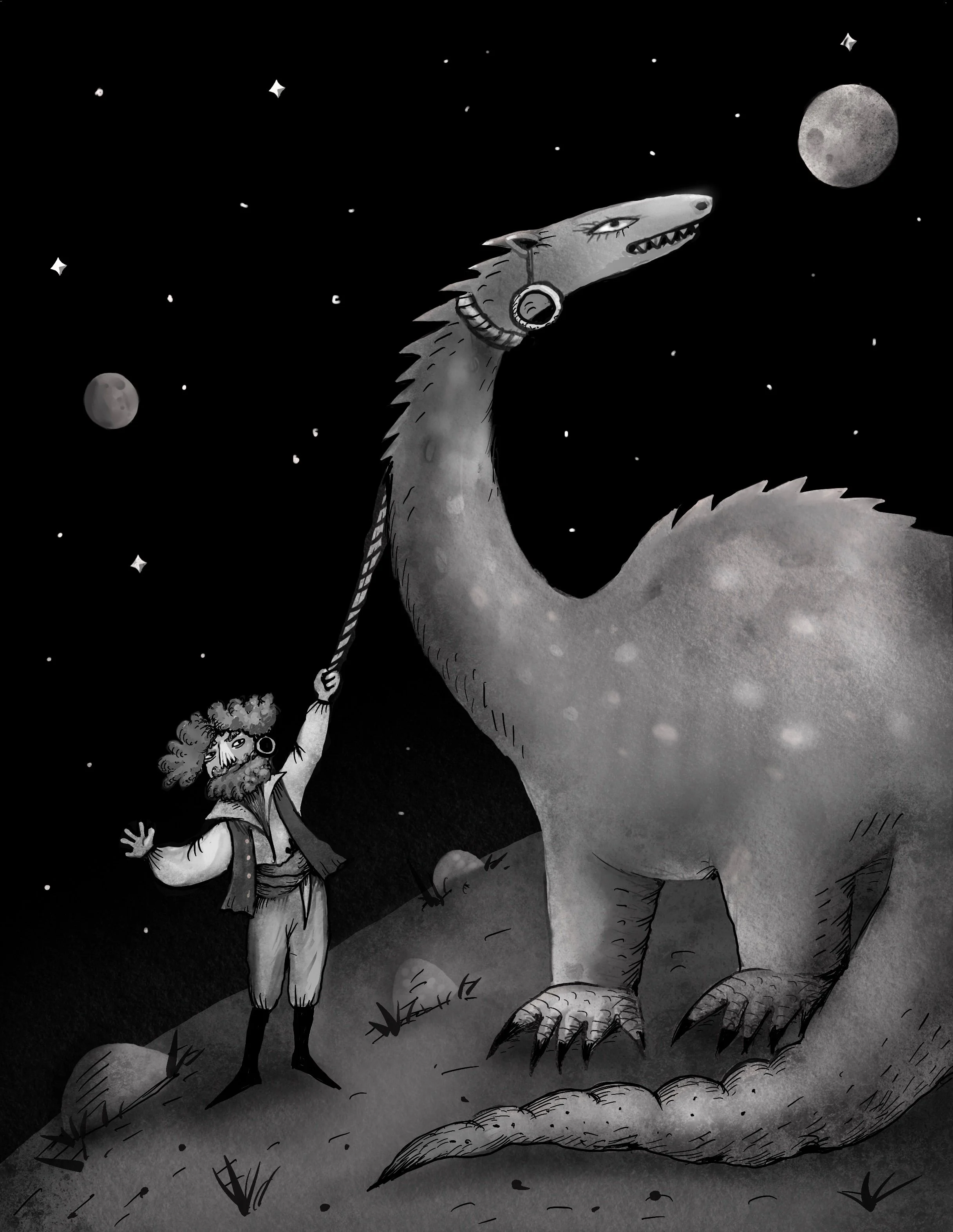 The School of the Seven Galaxies by Ruslan Saghabalyan