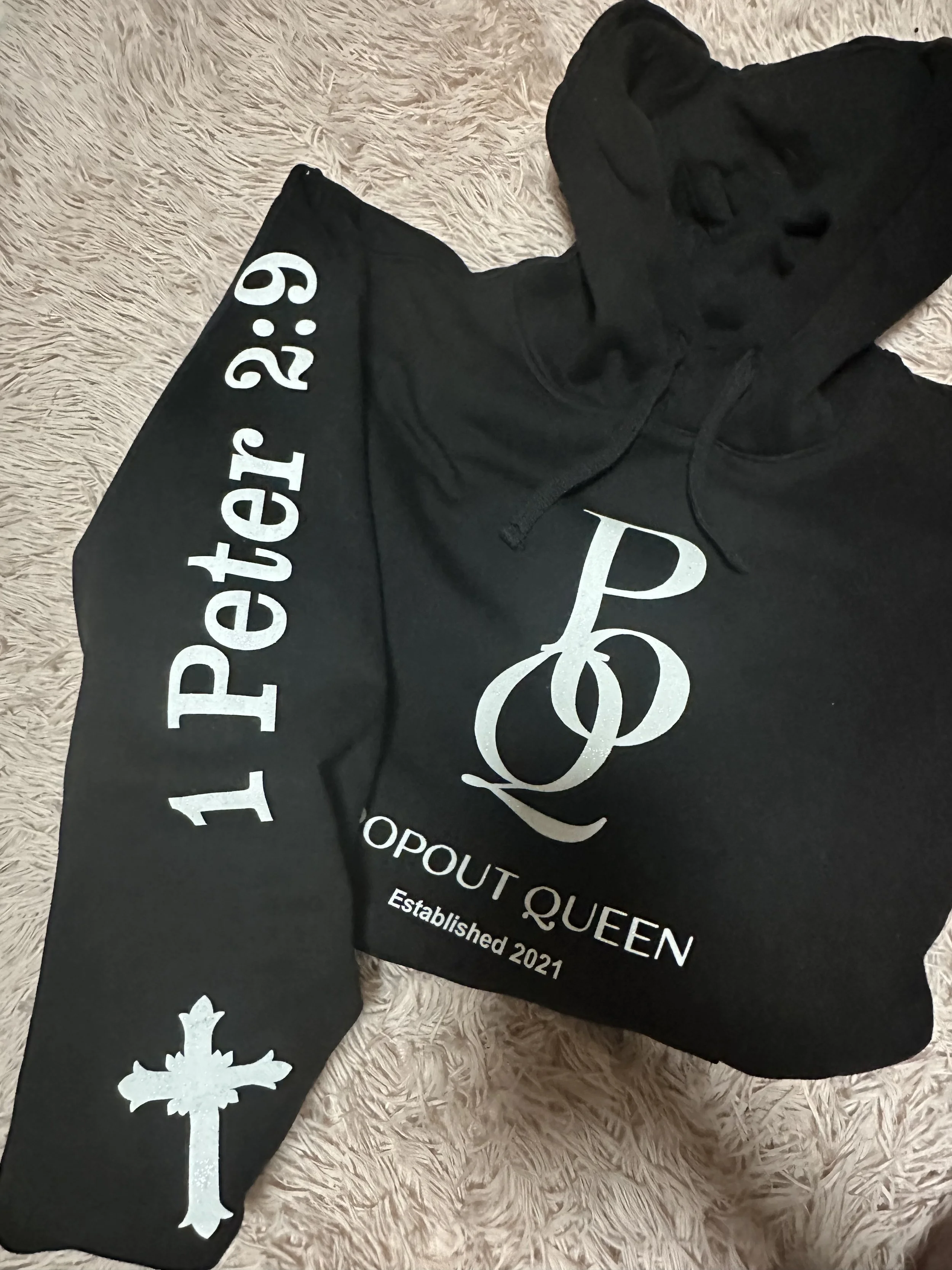 Black & White POQ Hoodie
