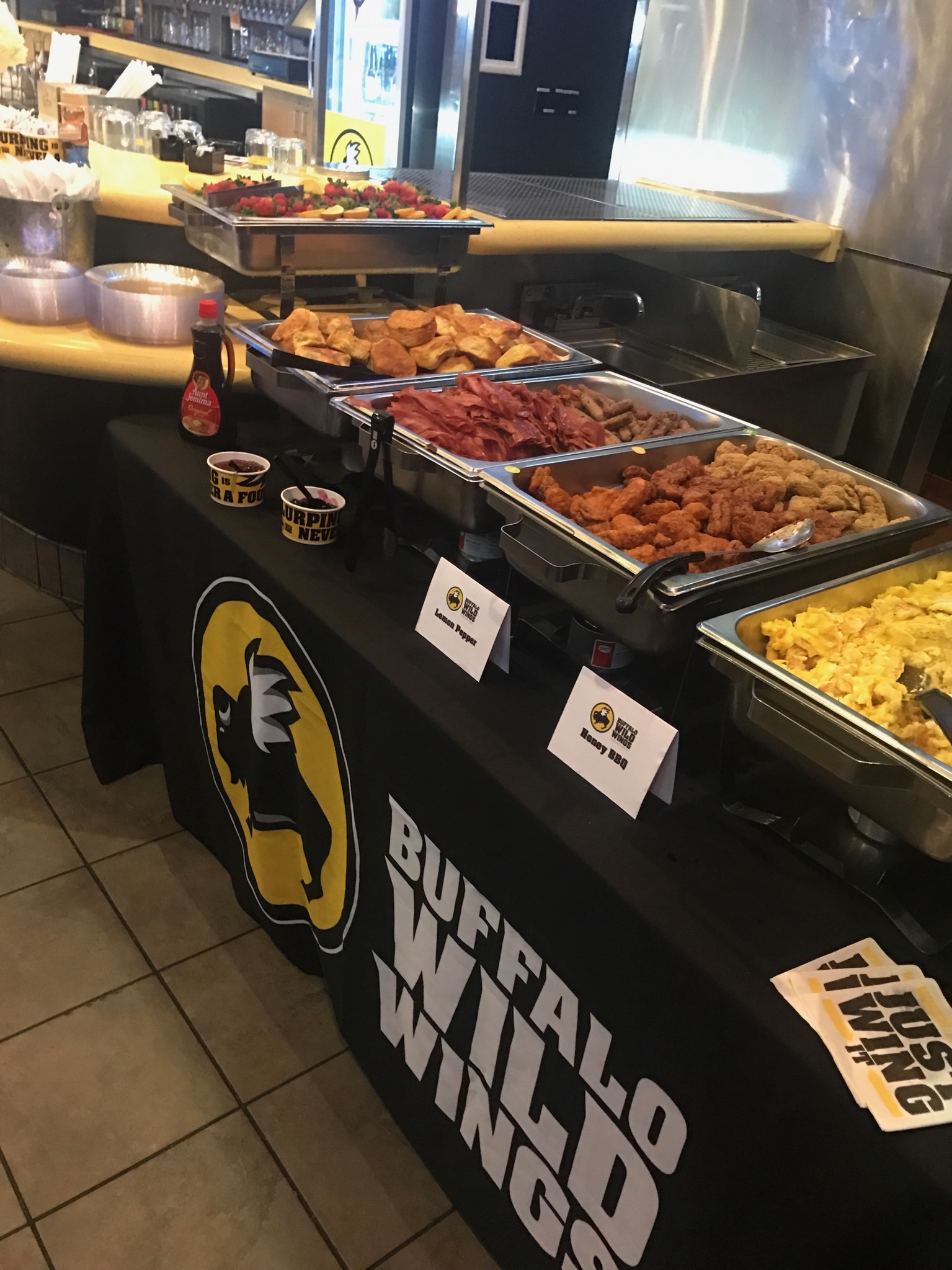 booking events - buffalo wild wings food los angeles