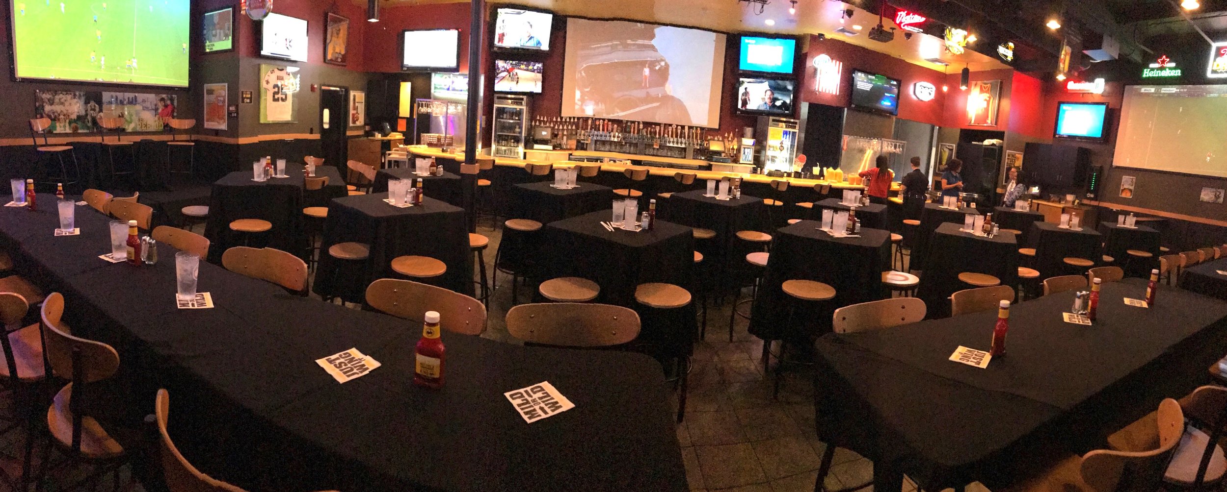 booking events - buffalo wild wings food los angeles