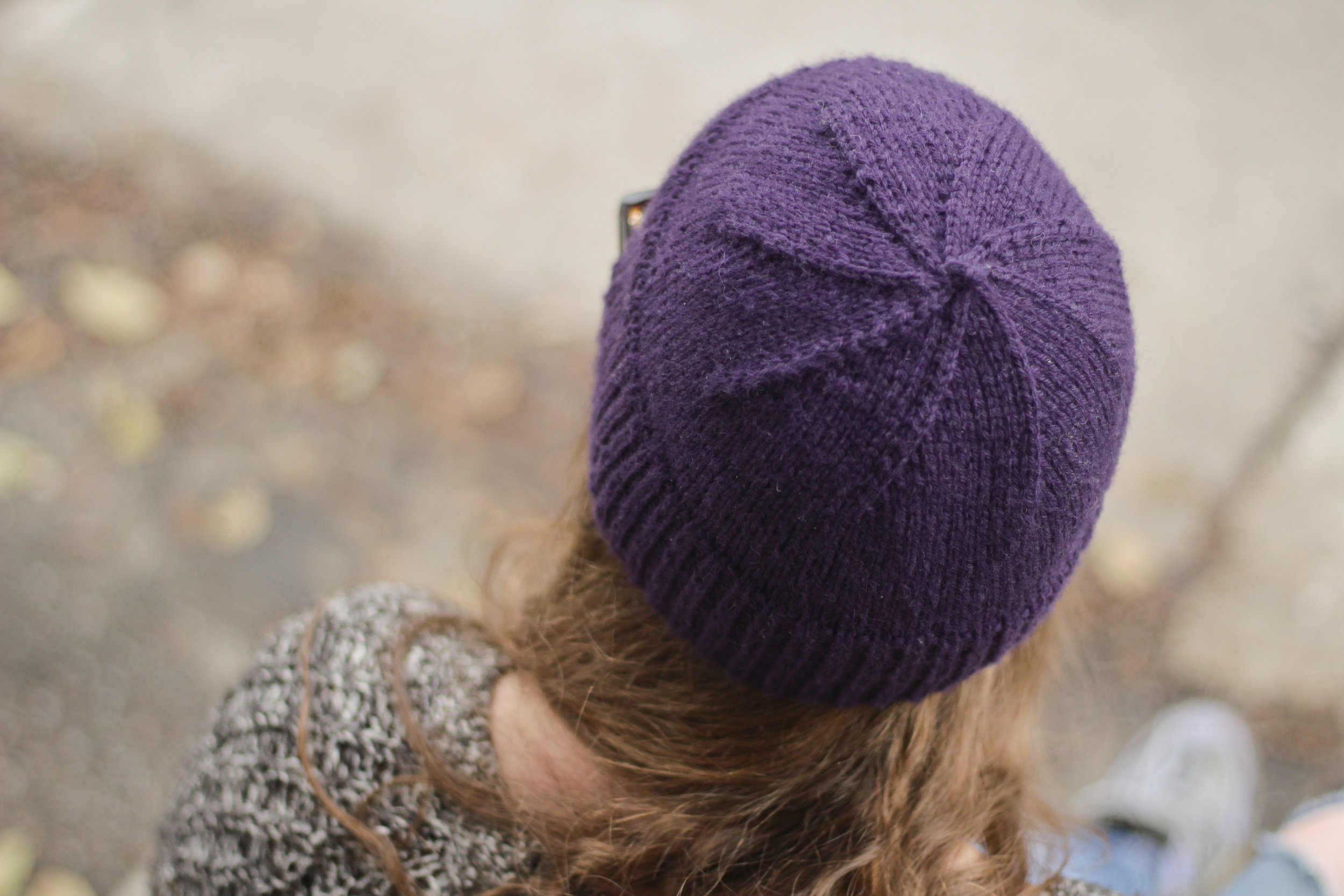 Simple Hat en laine péruvienne Cascade 220