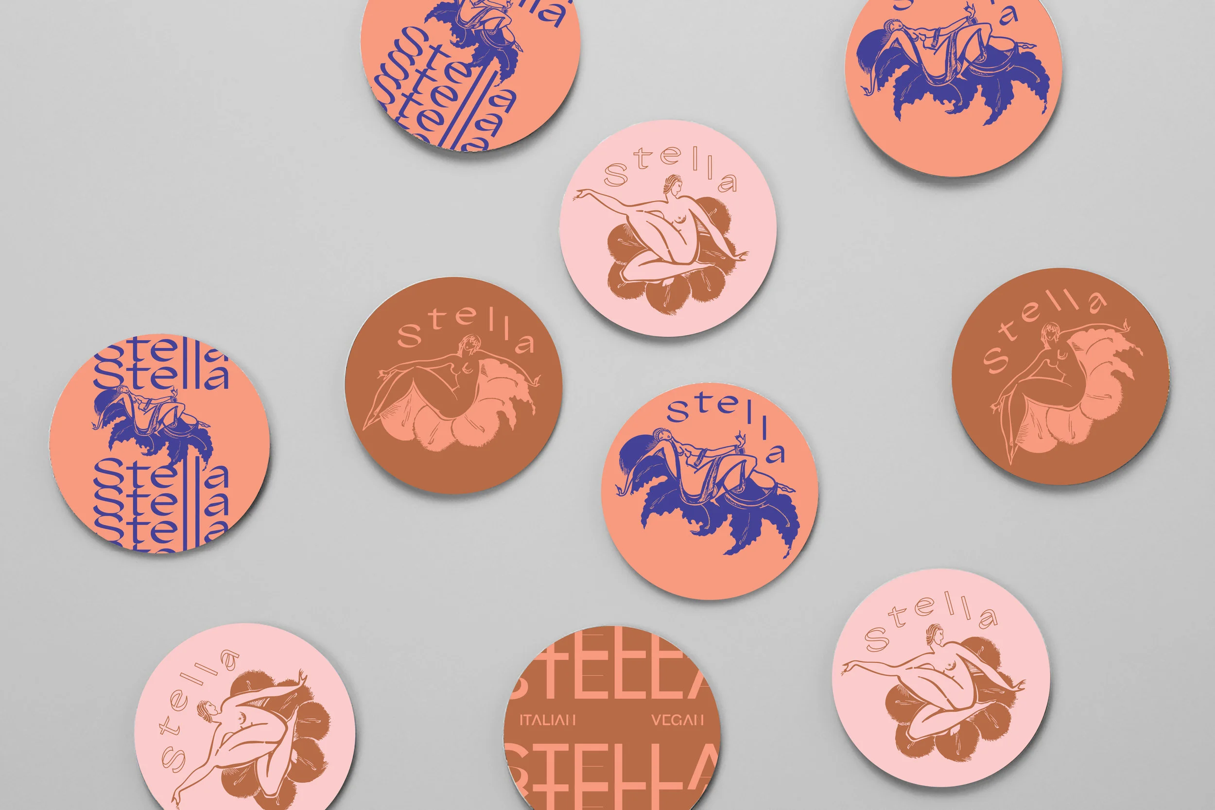 Stella Resto illustration coaster