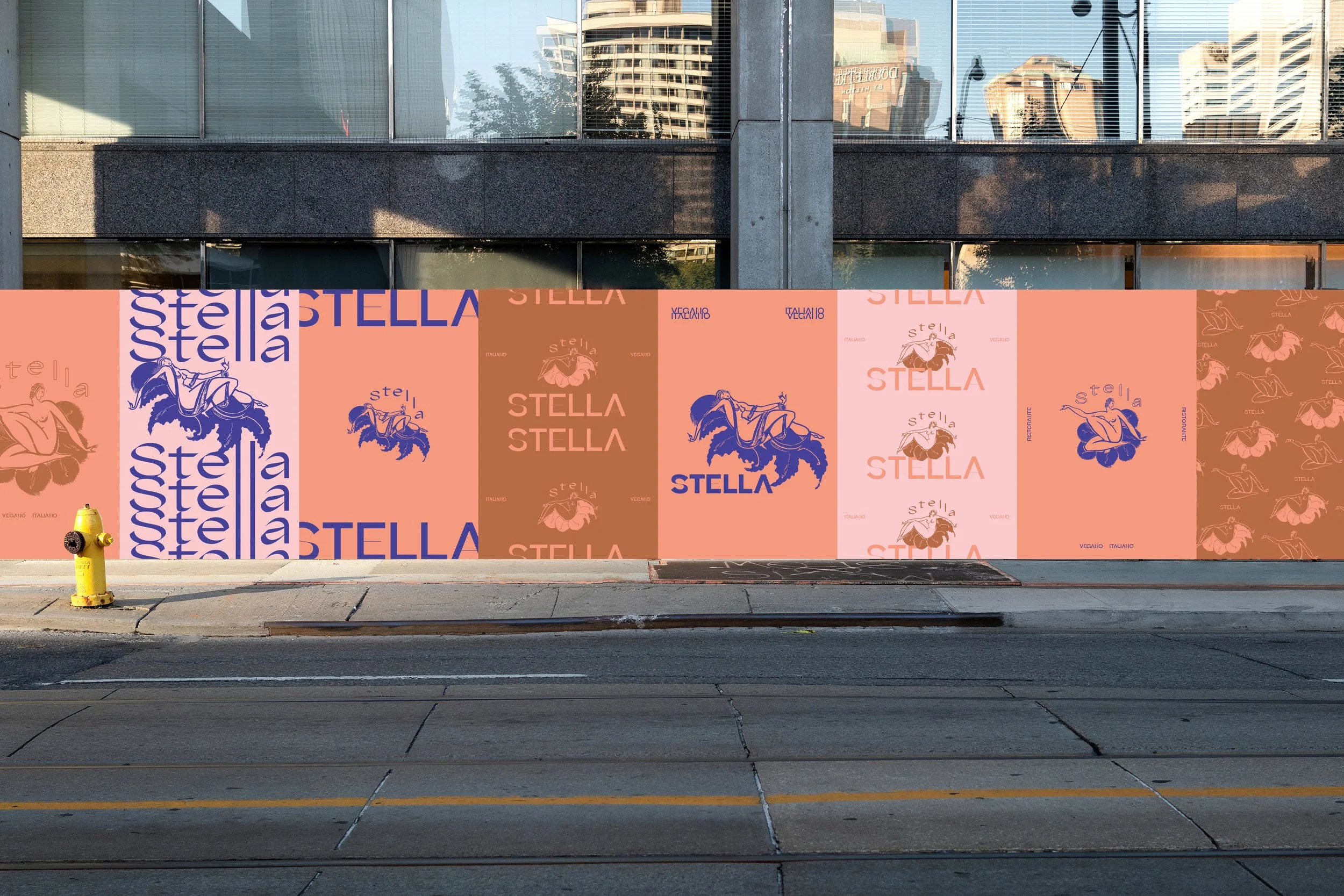 Stella Resto illustration wild posting posters