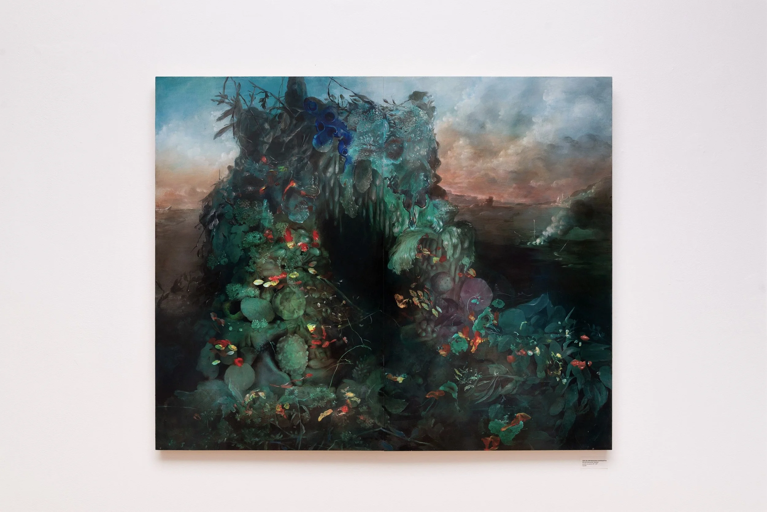 exhibition photo from “View into the Fertile Country” at 13FOREST in Arlington MA