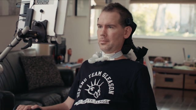 Steve Gleason - EyeGaze