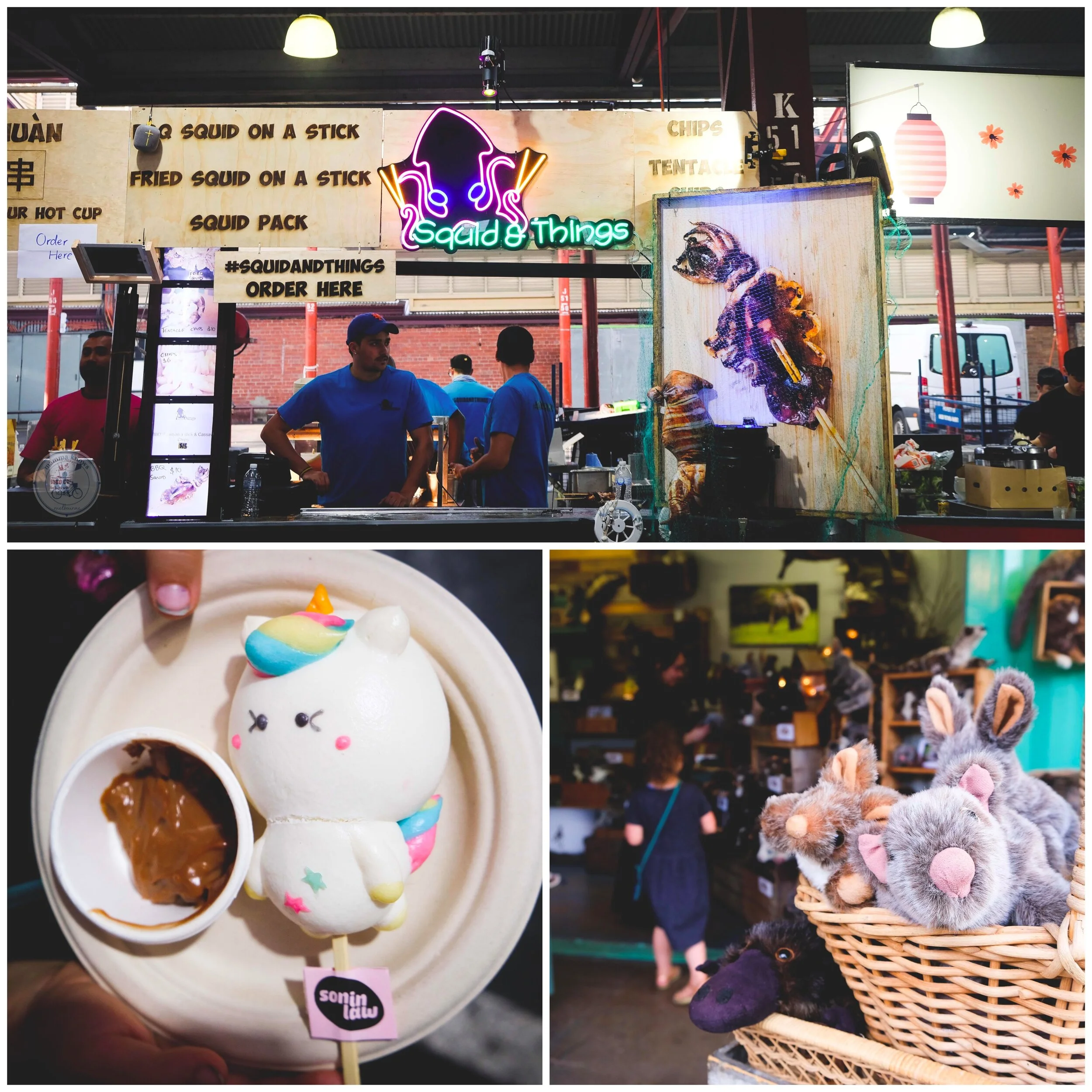 Hawker Night Market Queen Victoria Market Melbourne Mamma