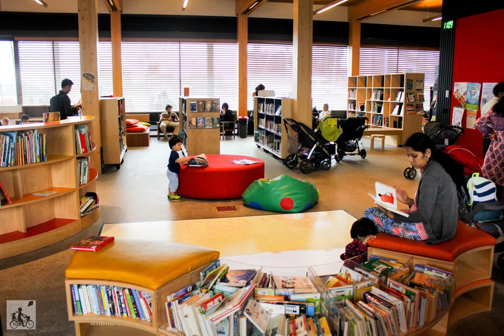 library at the dock, docklands