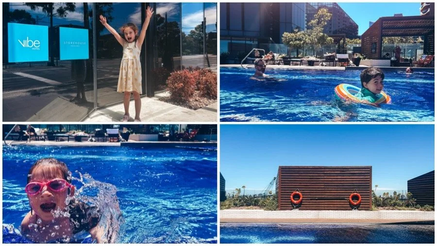 vibe hotel pool pass, docklands