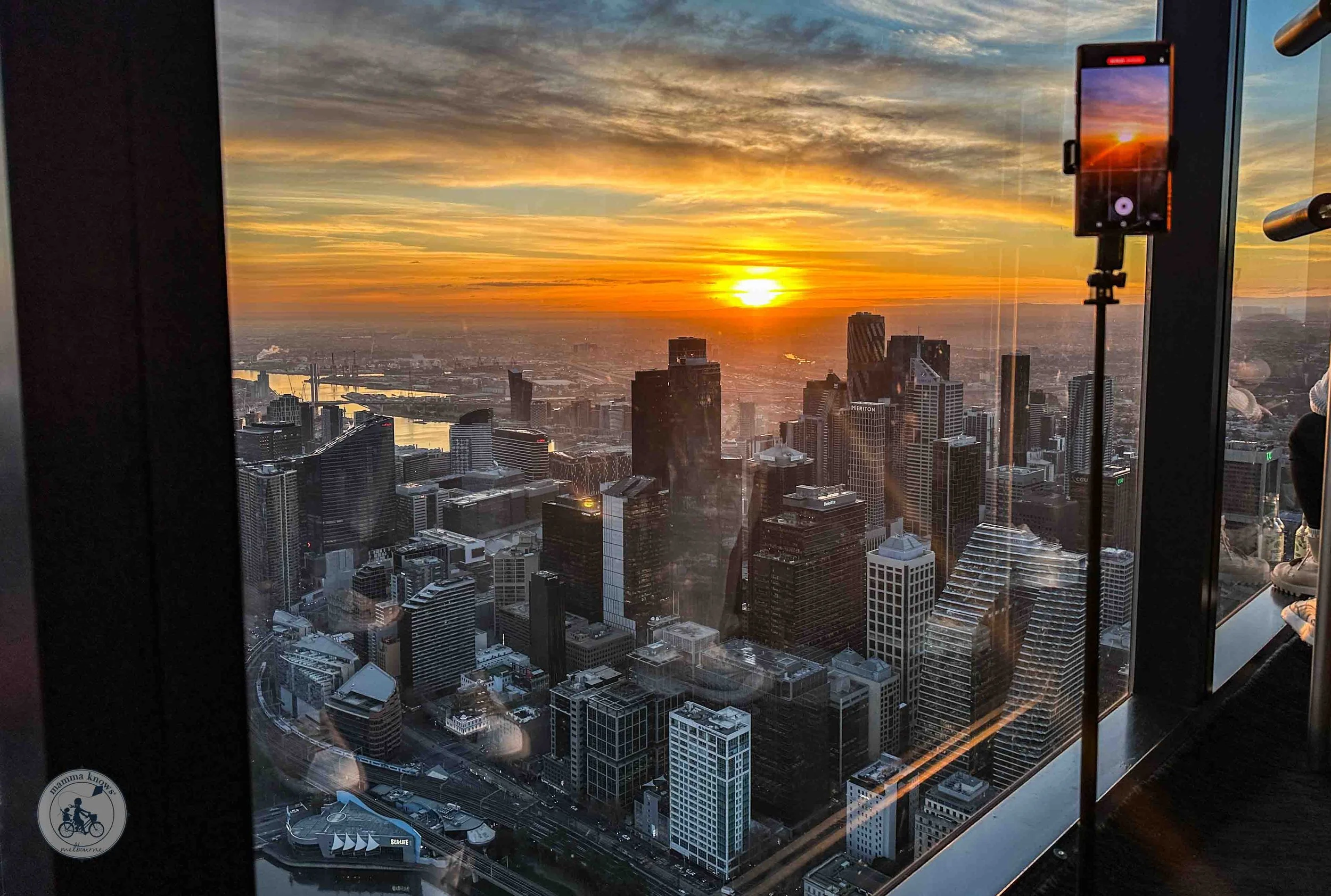 melbourne skydeck, southbank