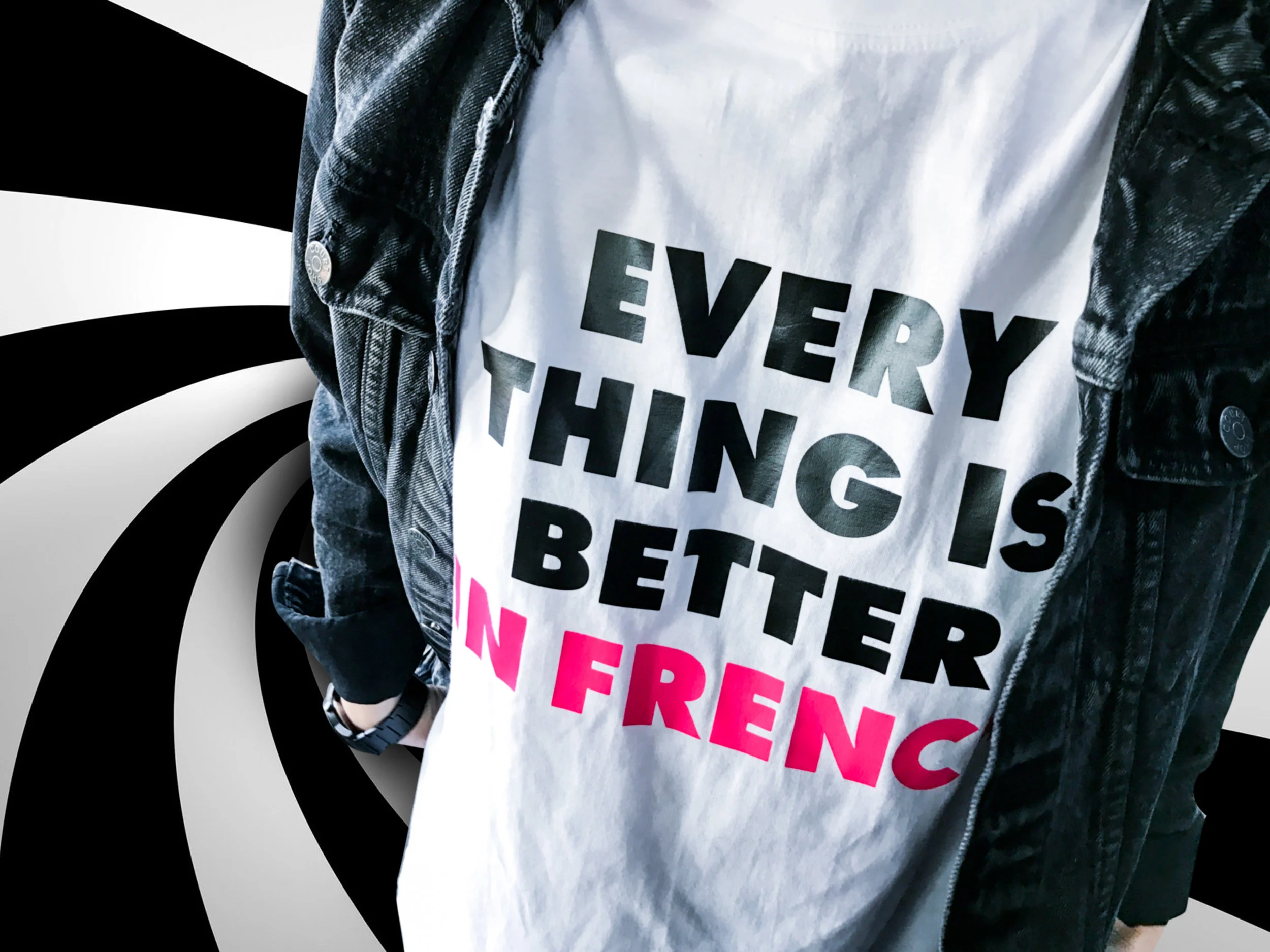 Everything Is Better ‹White Tee›