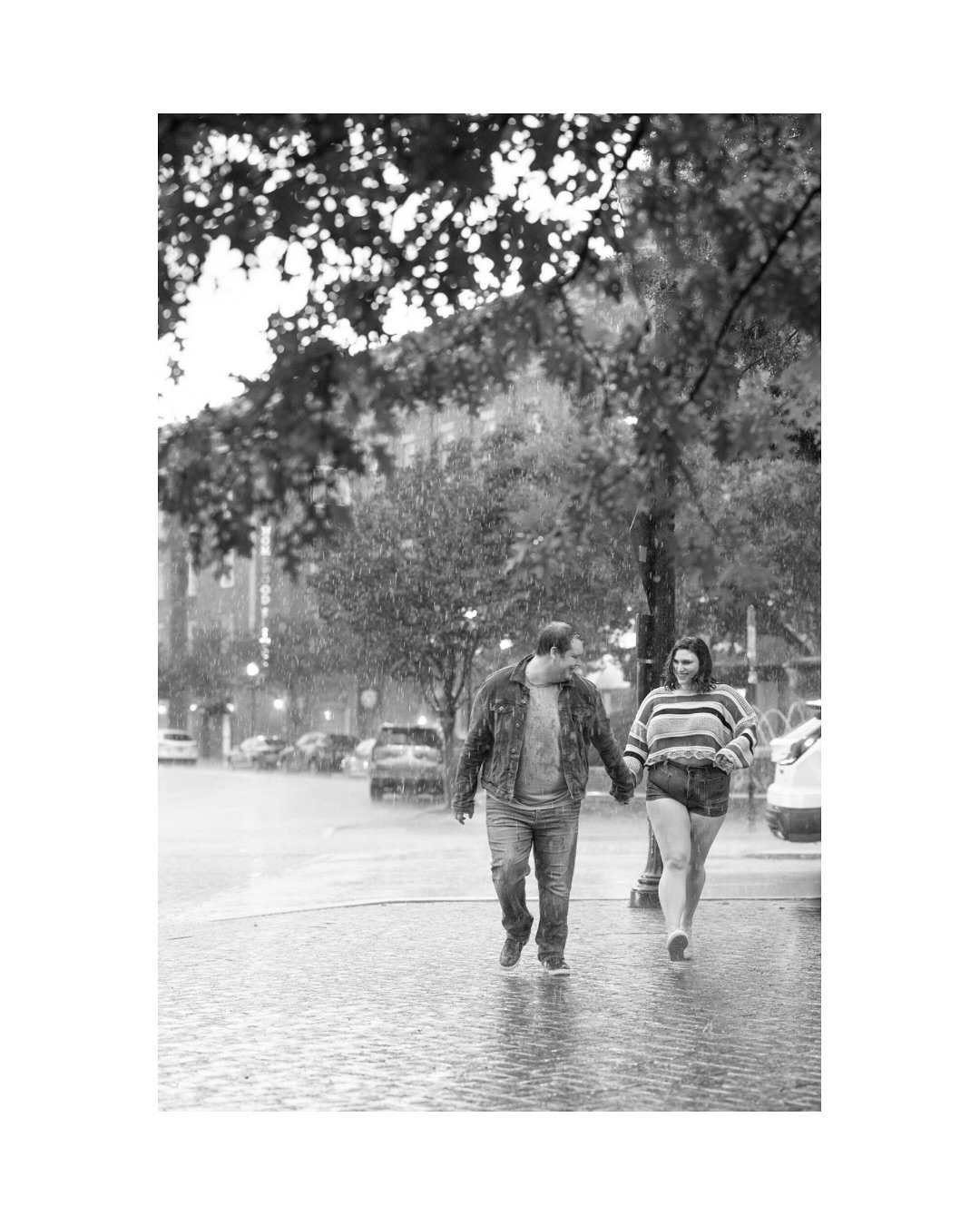 Just in case you are missing the rain, here is a little for your feed! 🌧️ Embracing the rain or really any weather during your session can make a little magic!