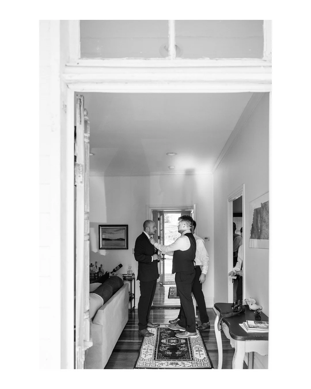 A few getting ready pics in B&w from the Baney wedding! 
Sneak peeks from wedding #2 this weekend are coming soon!