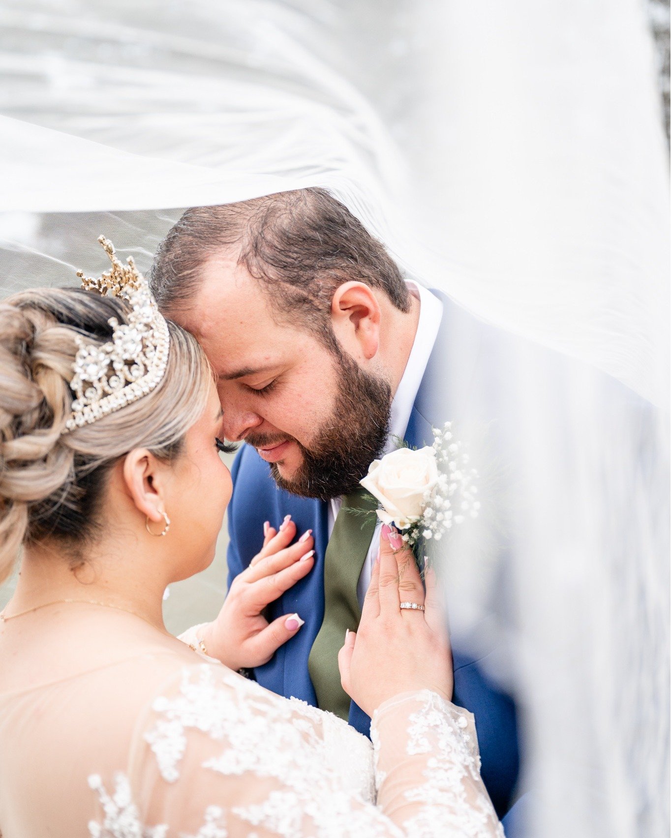 You may never actually lean into each other forehead to forehead, but I mean....why don't you?