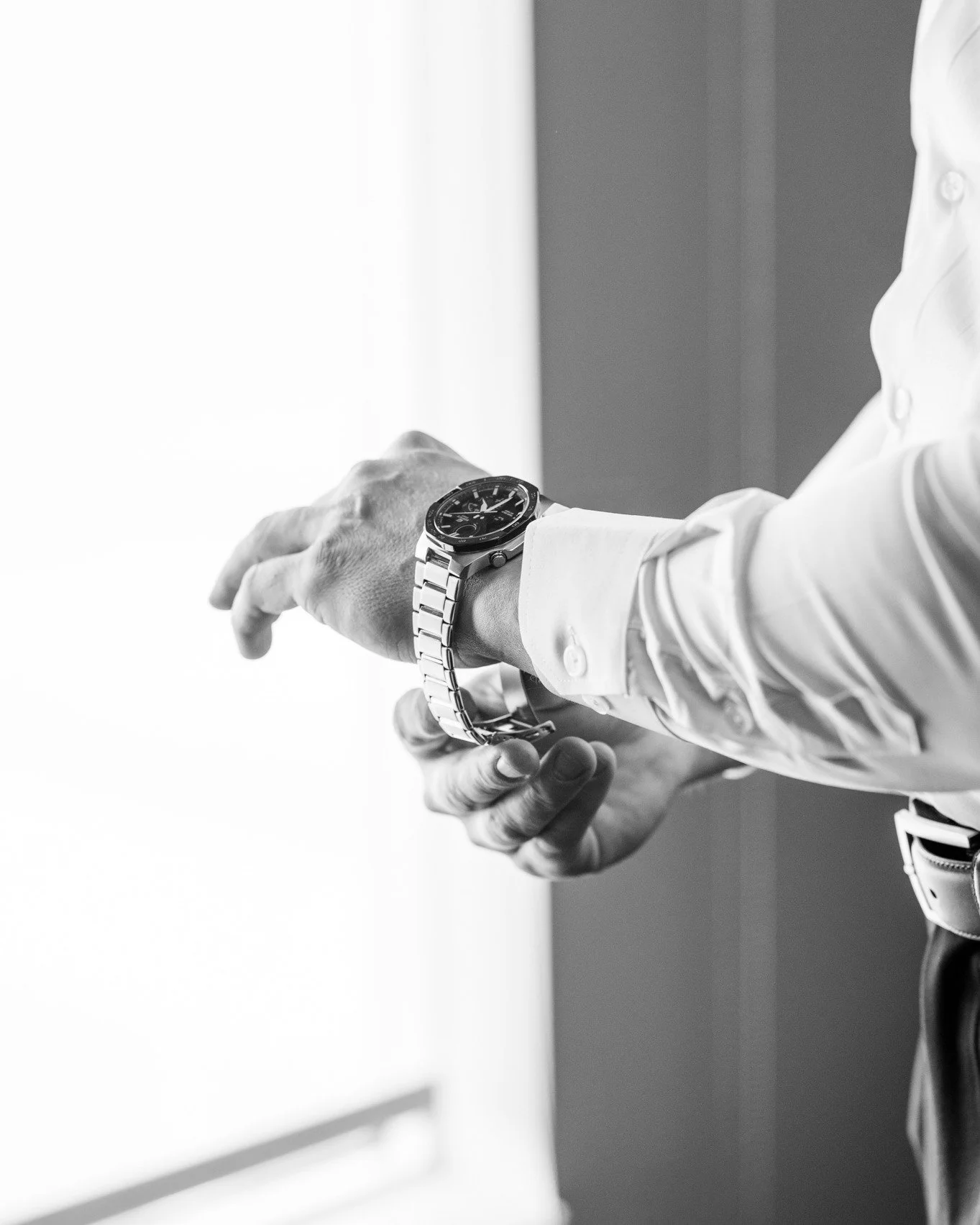 Sure, we all know the process of getting ready, but telling the story through images is literally so good!