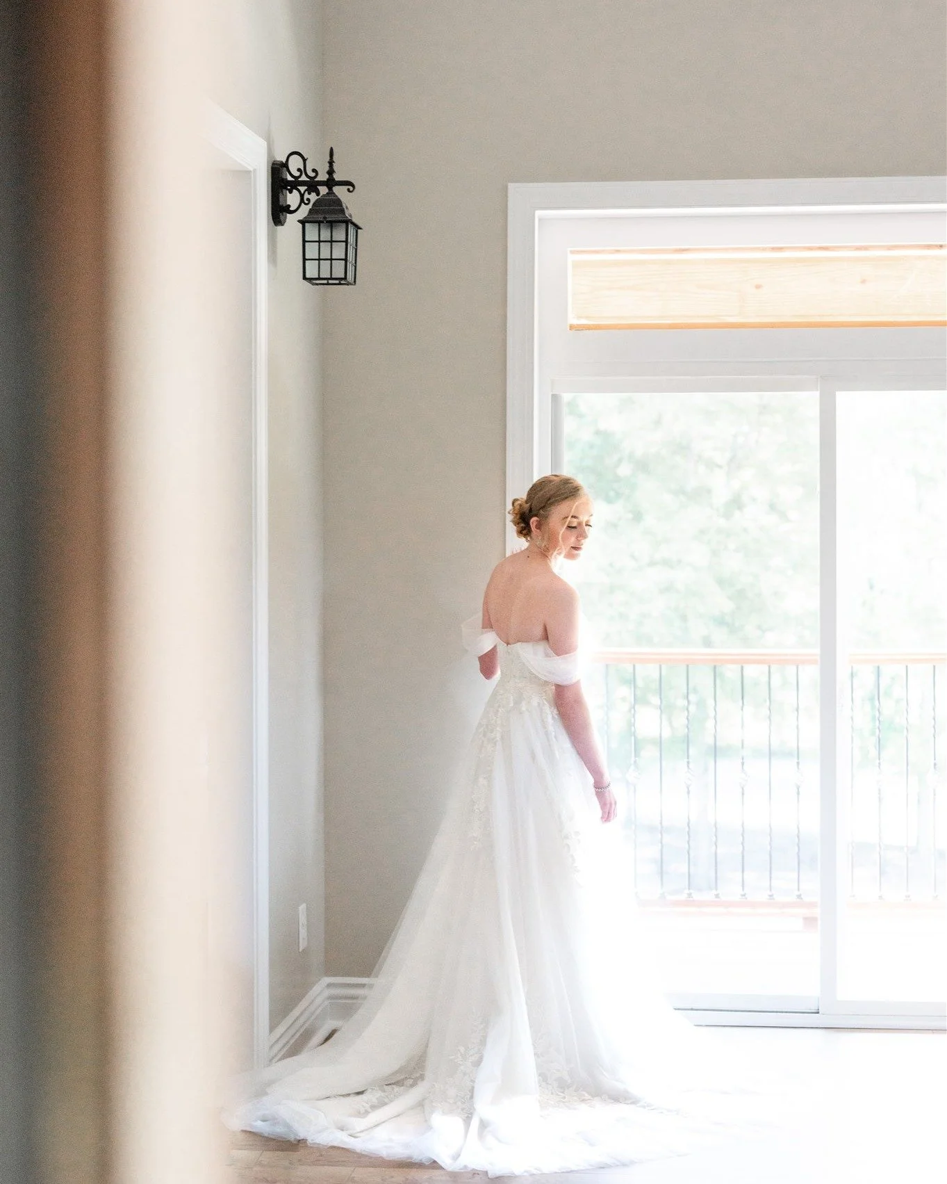 One of my favorite parts of a wedding day is walking in that morning and seeing the gown the bride chose. Every single time, it&rsquo;s absolutely perfect for her.
