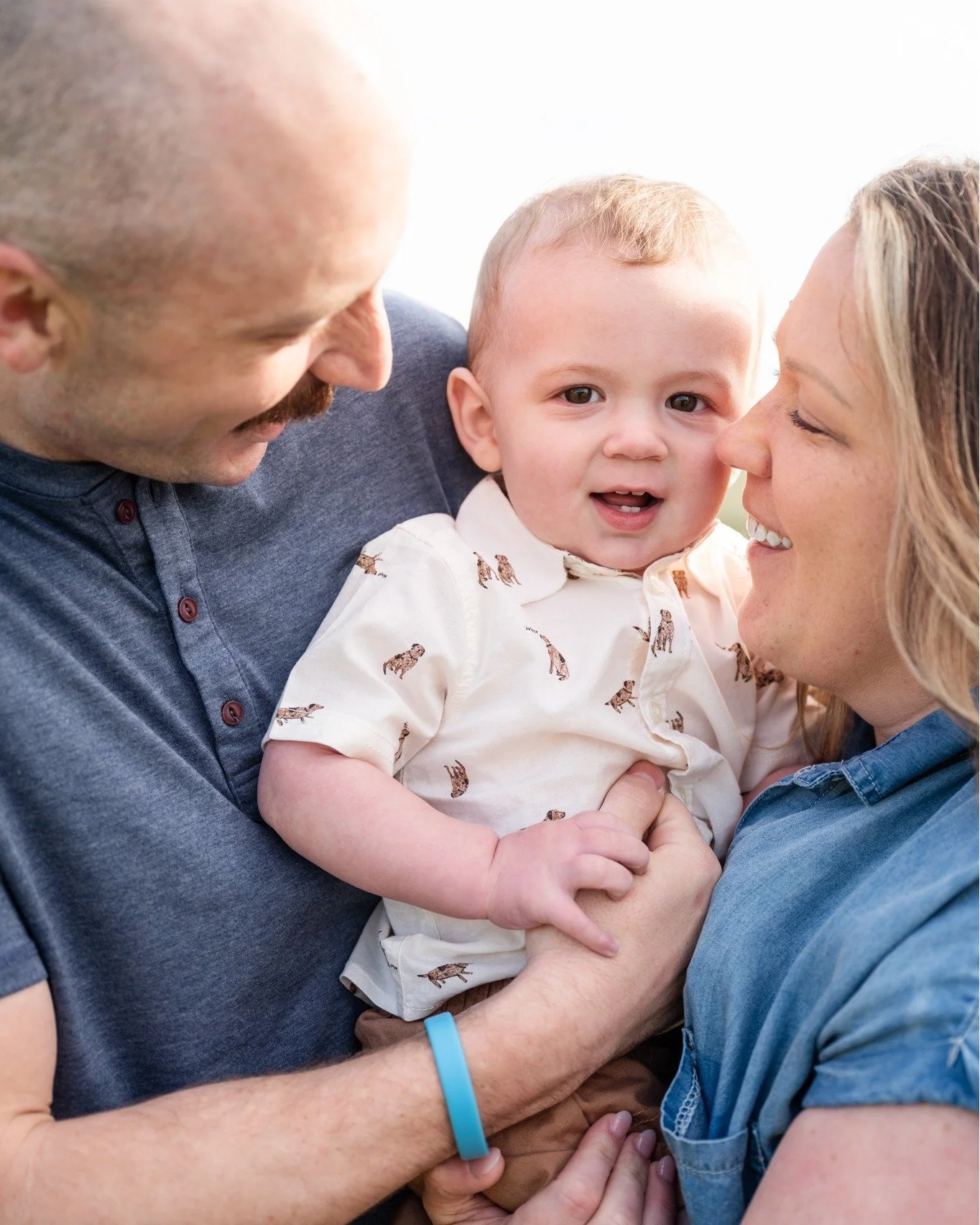 Told you I wasn&rsquo;t done sharing this cutie!

He wasn&rsquo;t handing out many smiles at first, but his parents knew exactly how to bring them out and those moments made it all the sweeter. From Katie + Zach's very first wedding consult to now ca