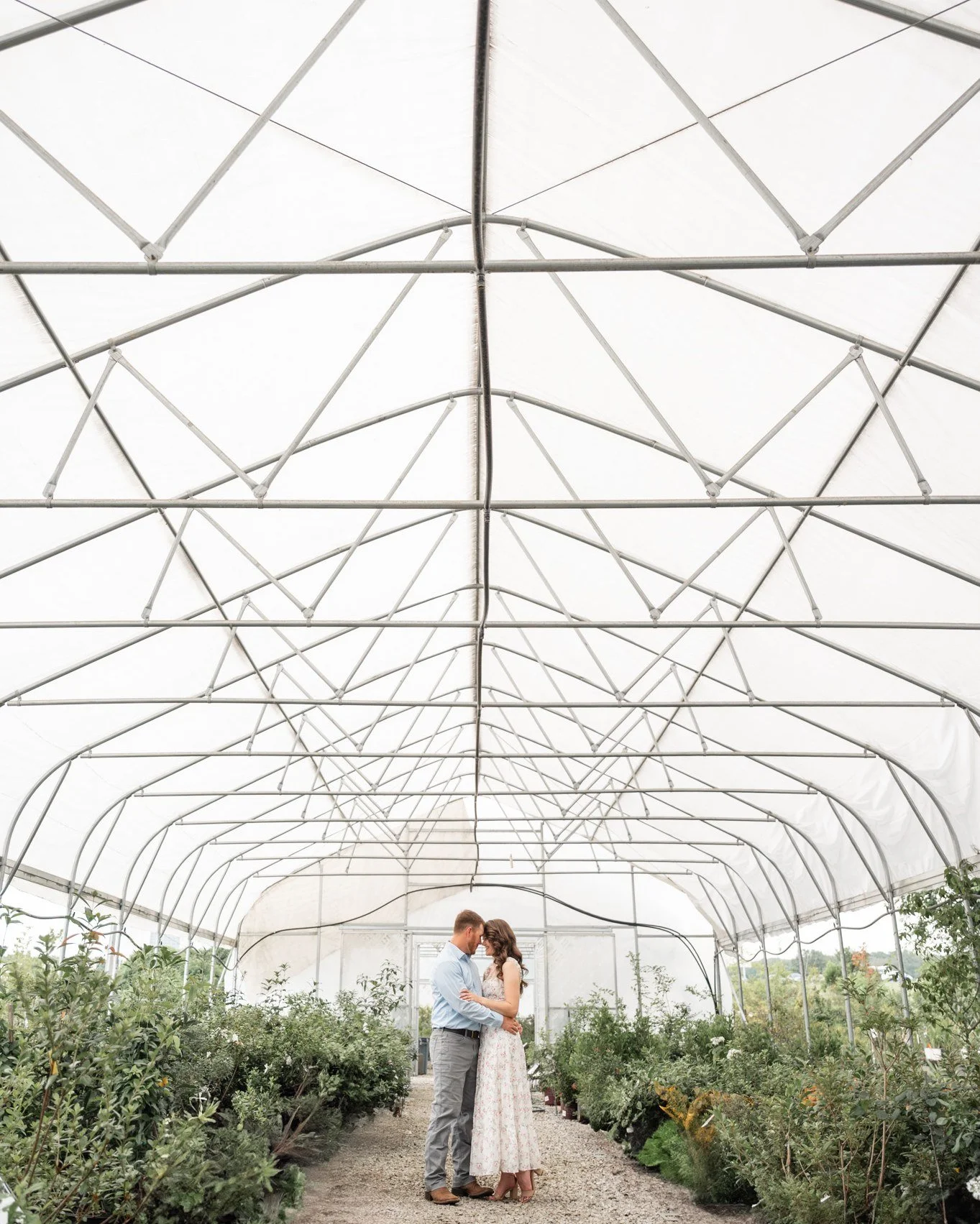 I love a classic, go‑to location as much as anyone, but I&rsquo;m always excited when couples choose something a little more unique, like a greenhouse. The Catbird Seat Garden Center was not only beautiful for these two, but also meaningful, and that