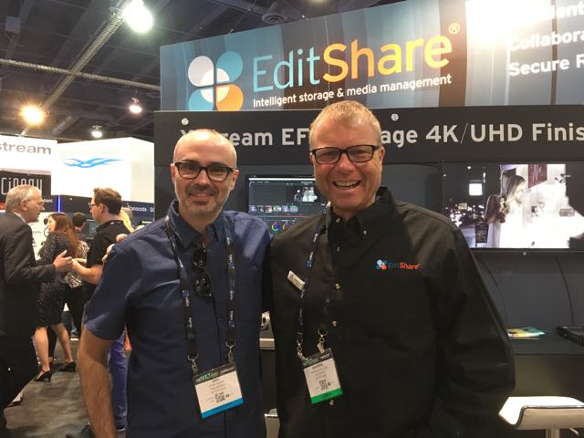 Great catching up with buddy and fellow colorist Eric Whipp CSI