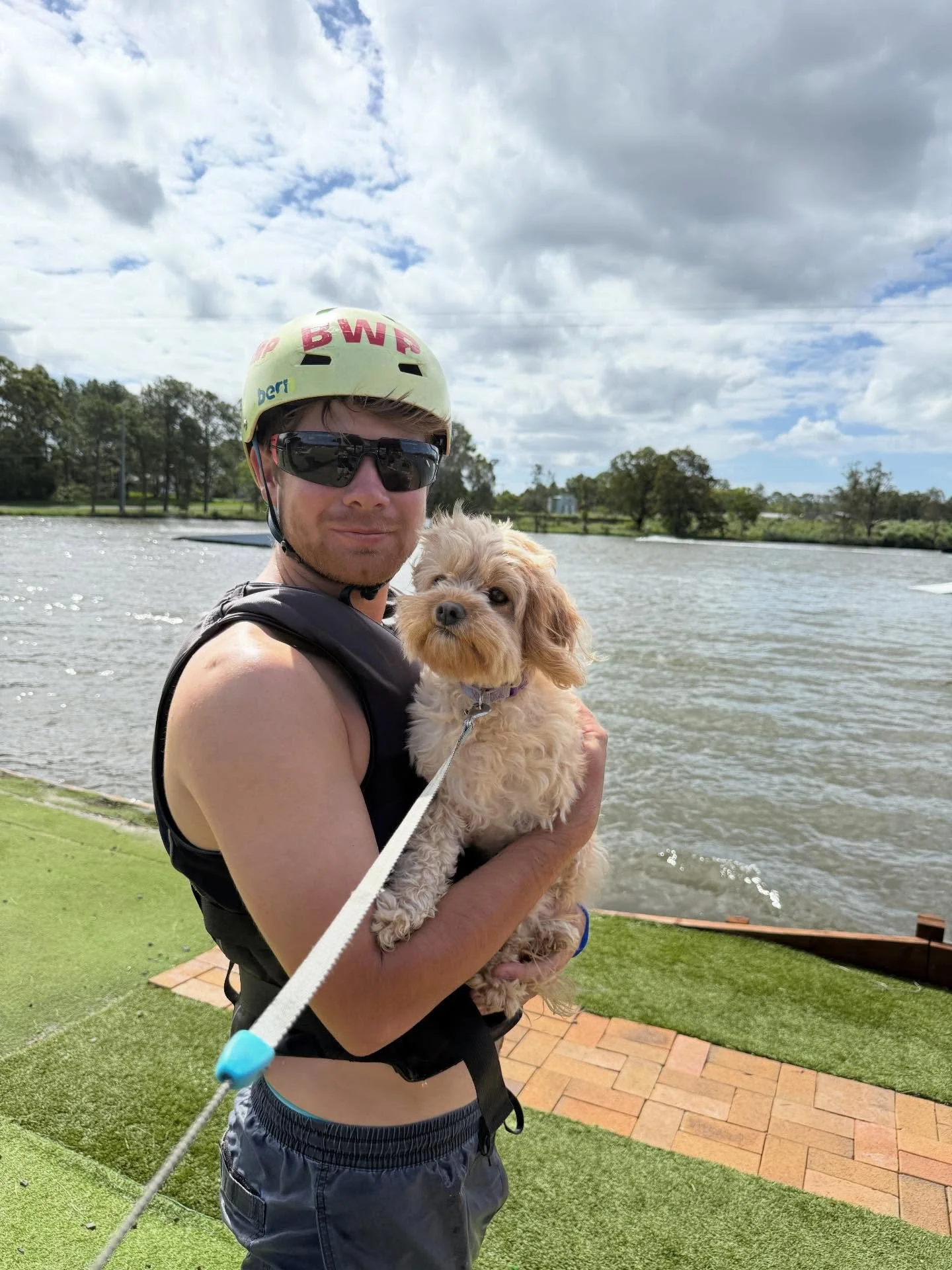 Shredding it with @sameagles6 #baysidewakepark