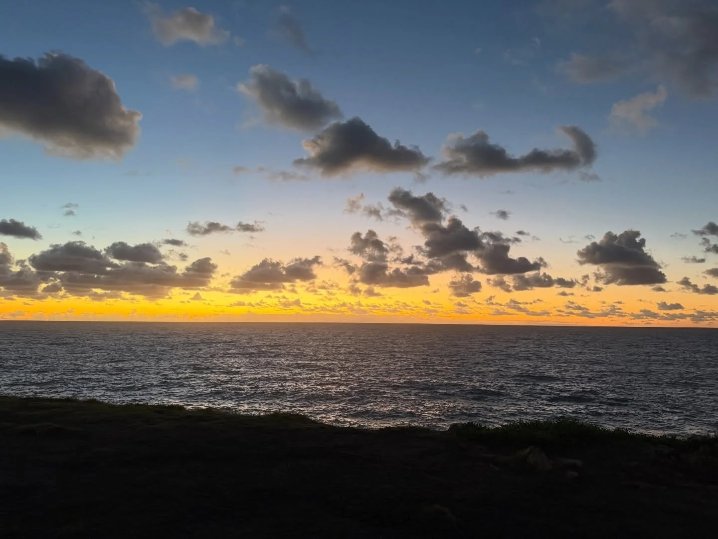 Good morning. Pre sunrise -30m