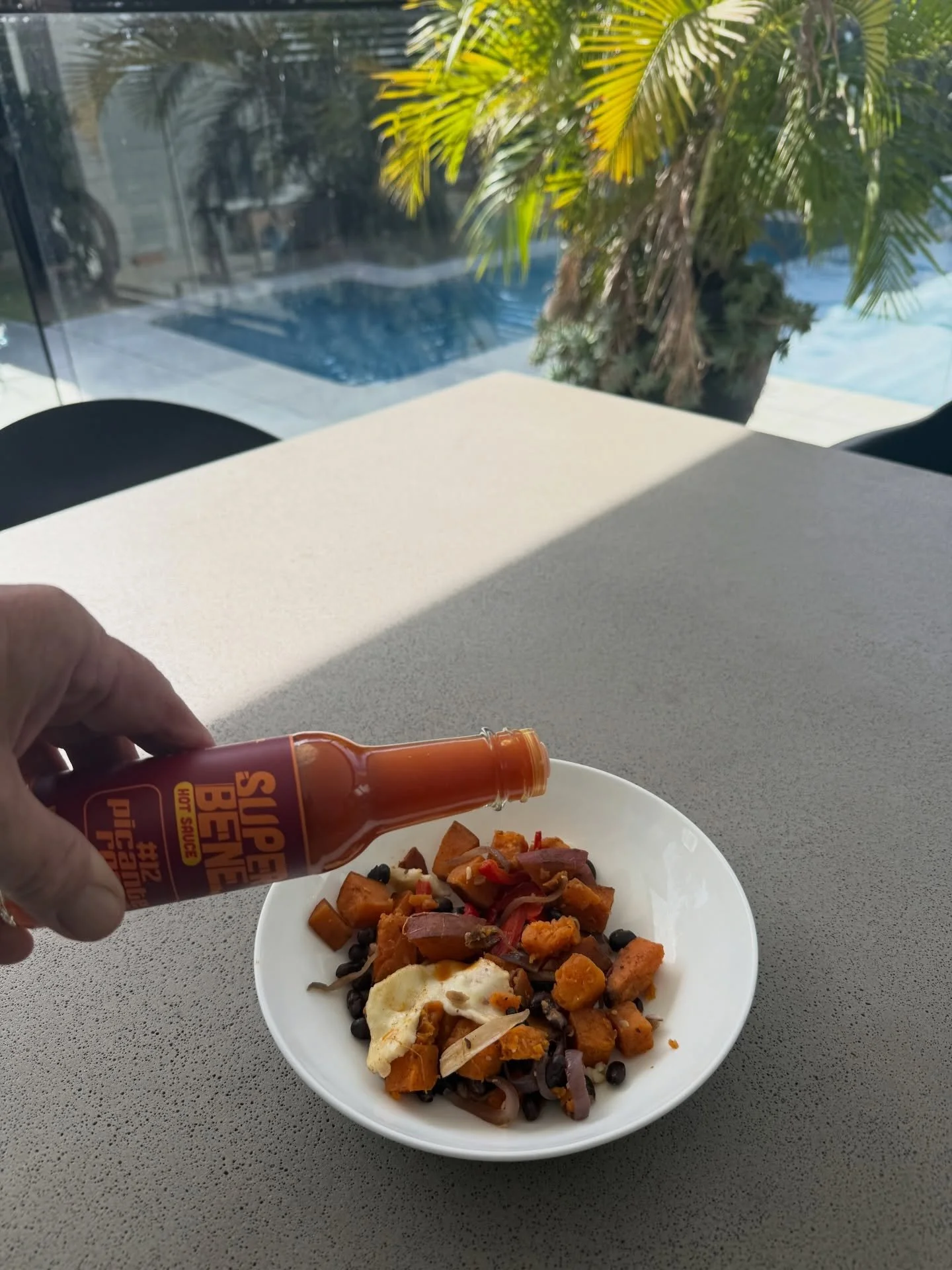 It&rsquo;s time to spice up my lunch with @superbene_hotsauce Picante Rossa