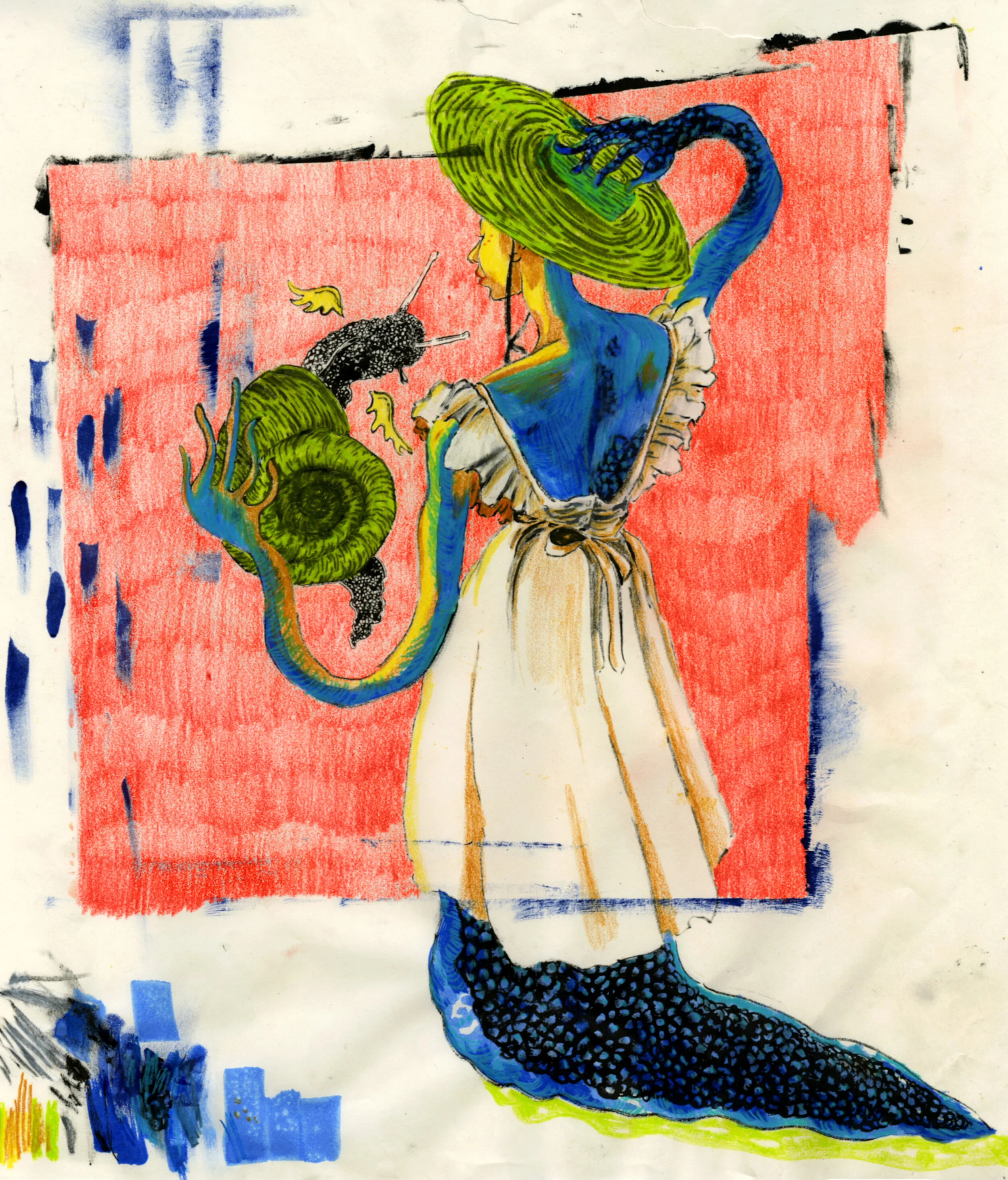 A Contemplation of Shell and Slime during a Mid-afternoon Conversation about Home